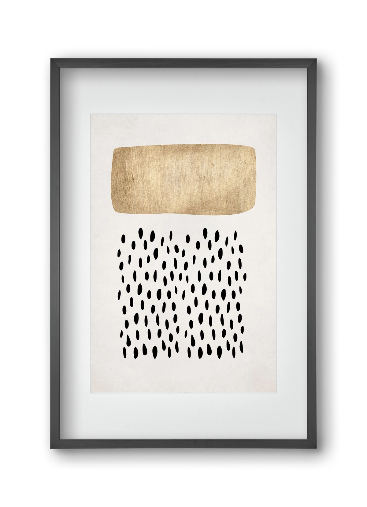 Opus no. 5, 30x45 cm (20x30 cm), Fekete keret, paszpartuval