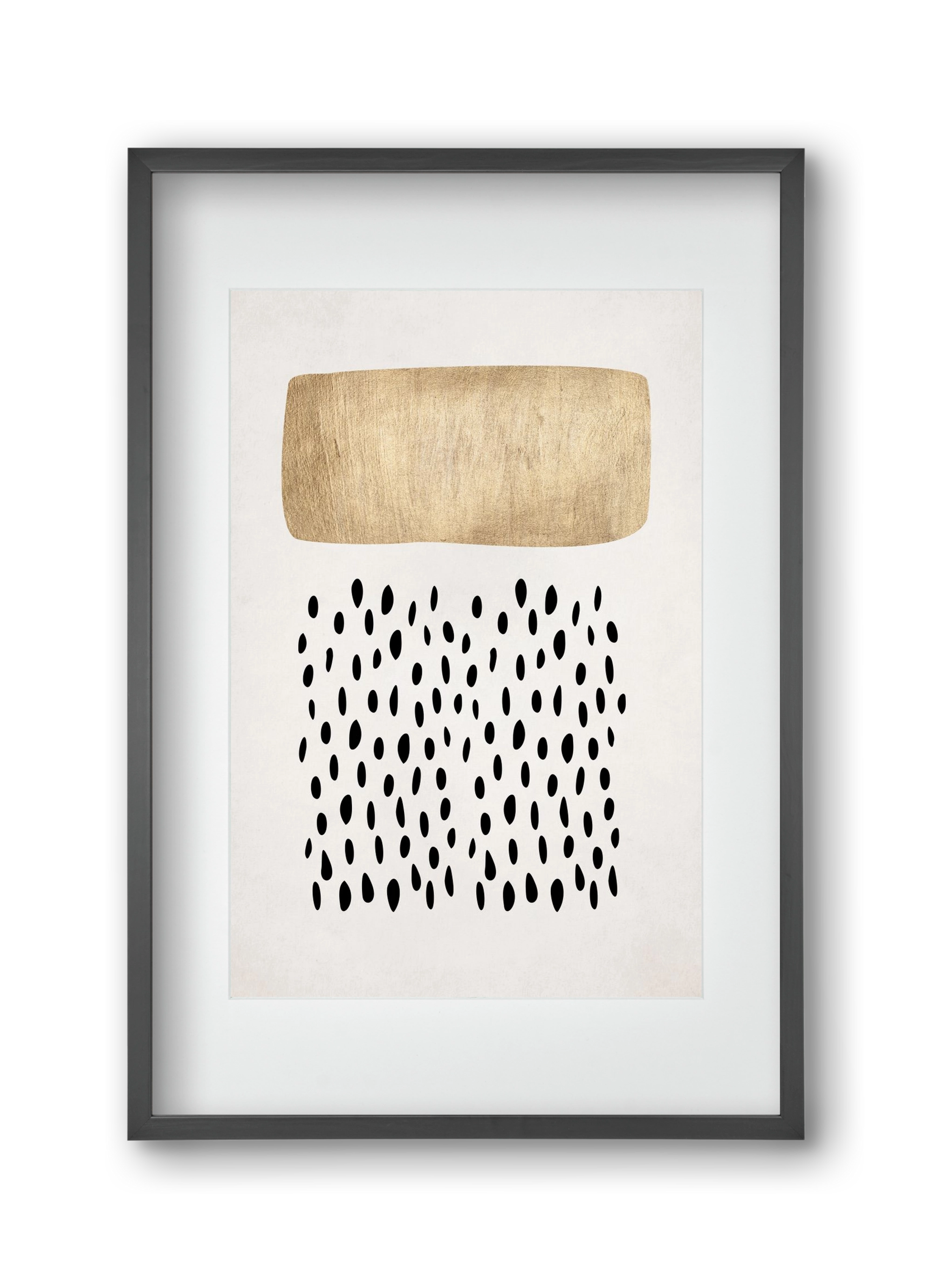 Opus no. 5, 30x45 cm (20x30 cm), Fekete keret, paszpartuval