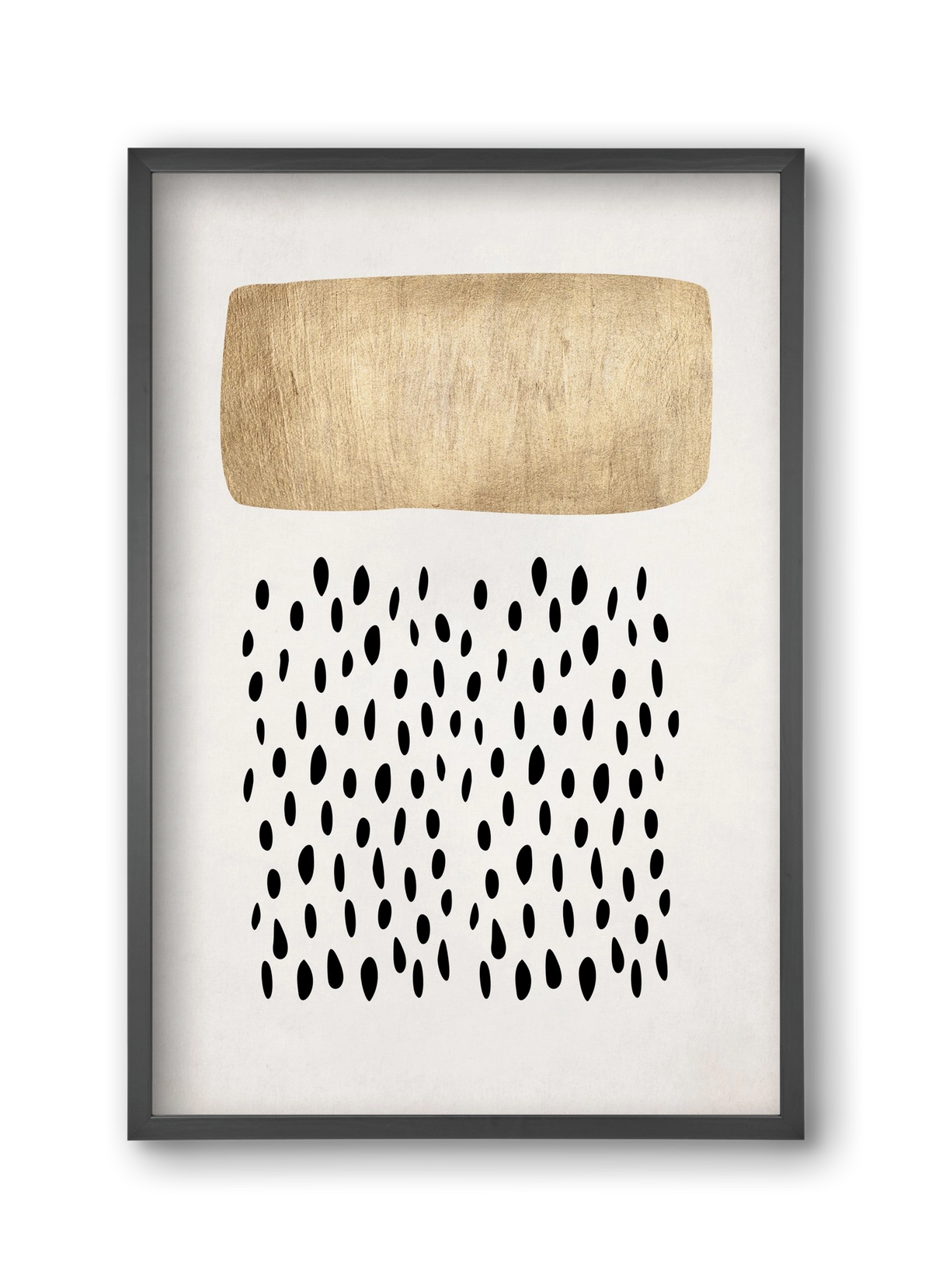 Opus no. 5, 30x45 cm (30x45 cm), Fekete keret