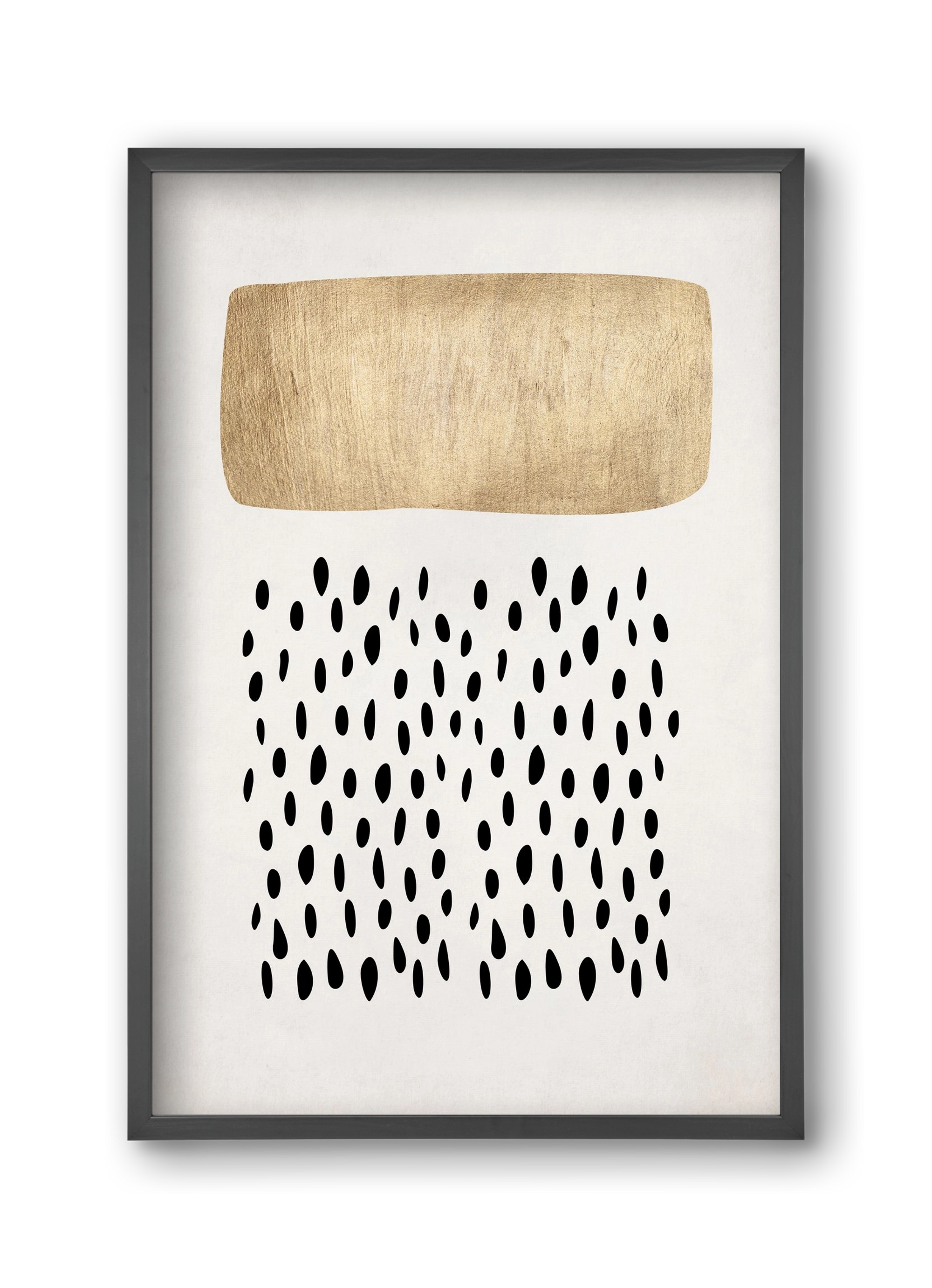 Opus no. 5, 30x45 cm (30x45 cm), Fekete keret