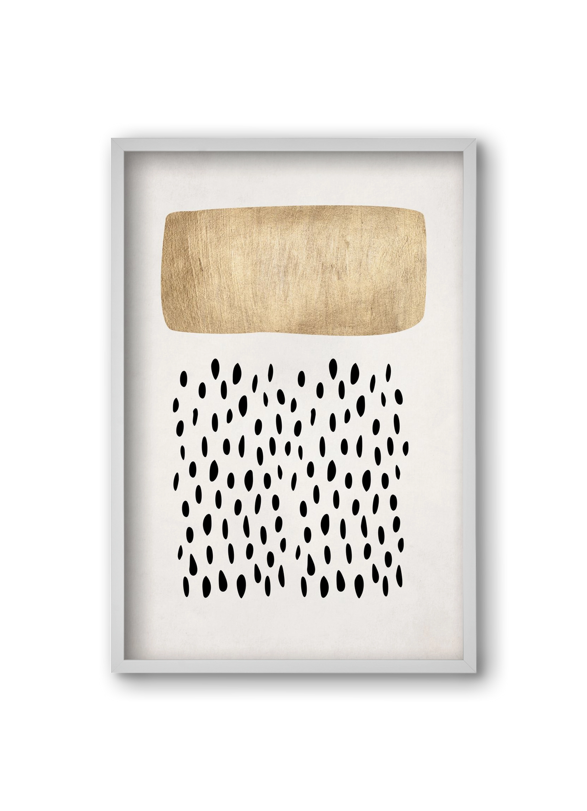 Opus no. 5, 20x30 cm (20x30 cm), Fehér keret