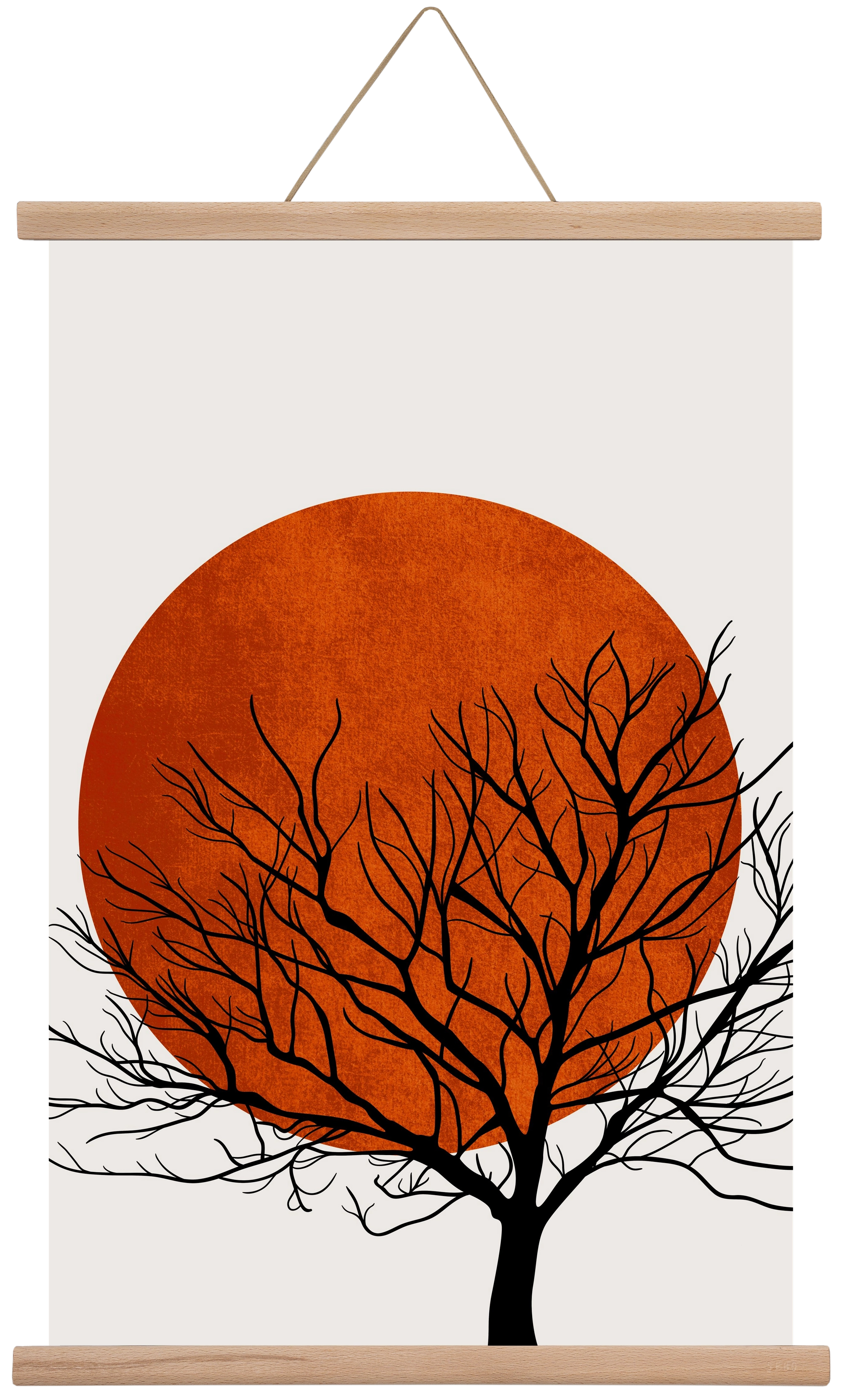 Warm winter, 40x60 cm (40x60 cm), Tölgy akasztó