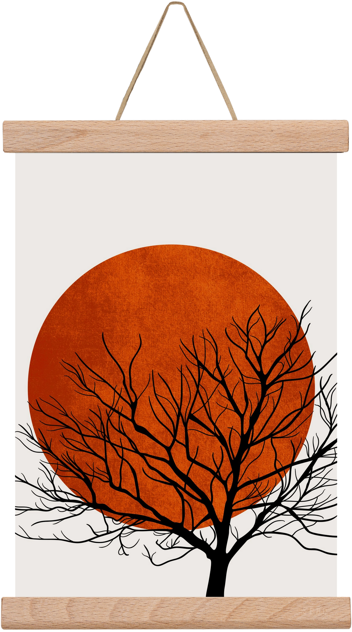 Warm winter, 20x30 cm (20x30 cm), Tölgy akasztó