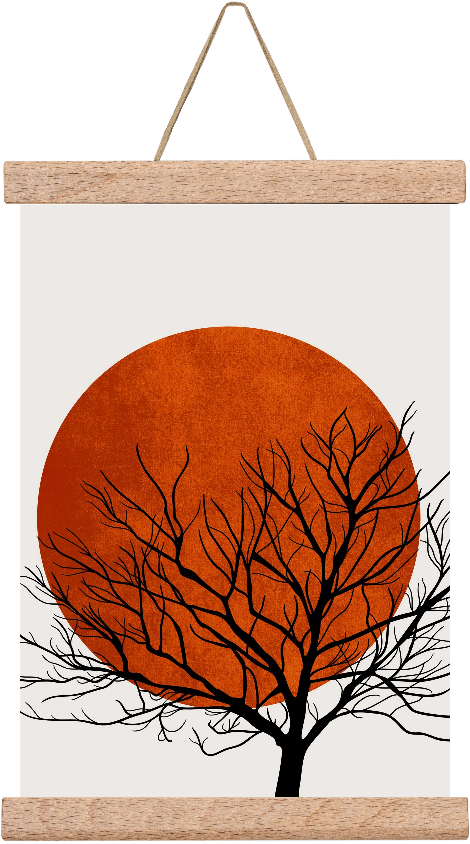 Warm winter, 20x30 cm (20x30 cm), Tölgy akasztó