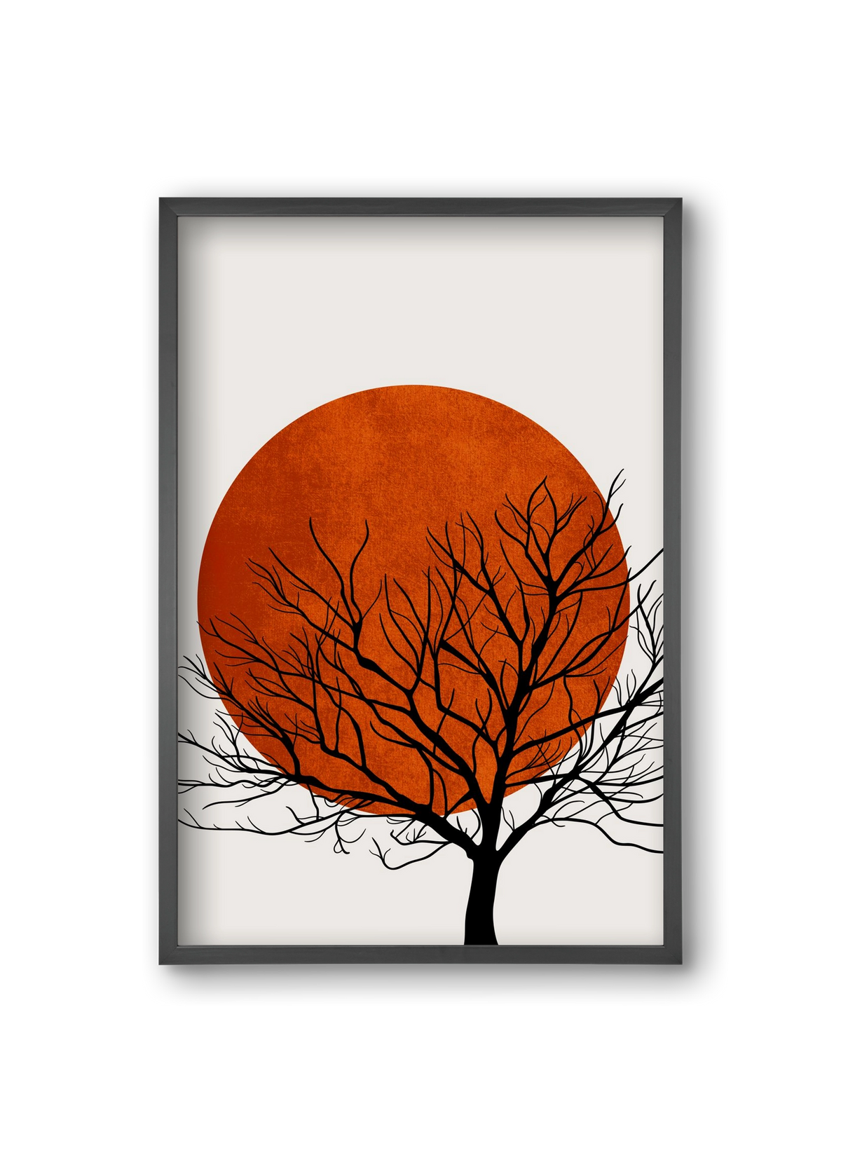 Warm winter, 20x30 cm (20x30 cm), Fekete keret