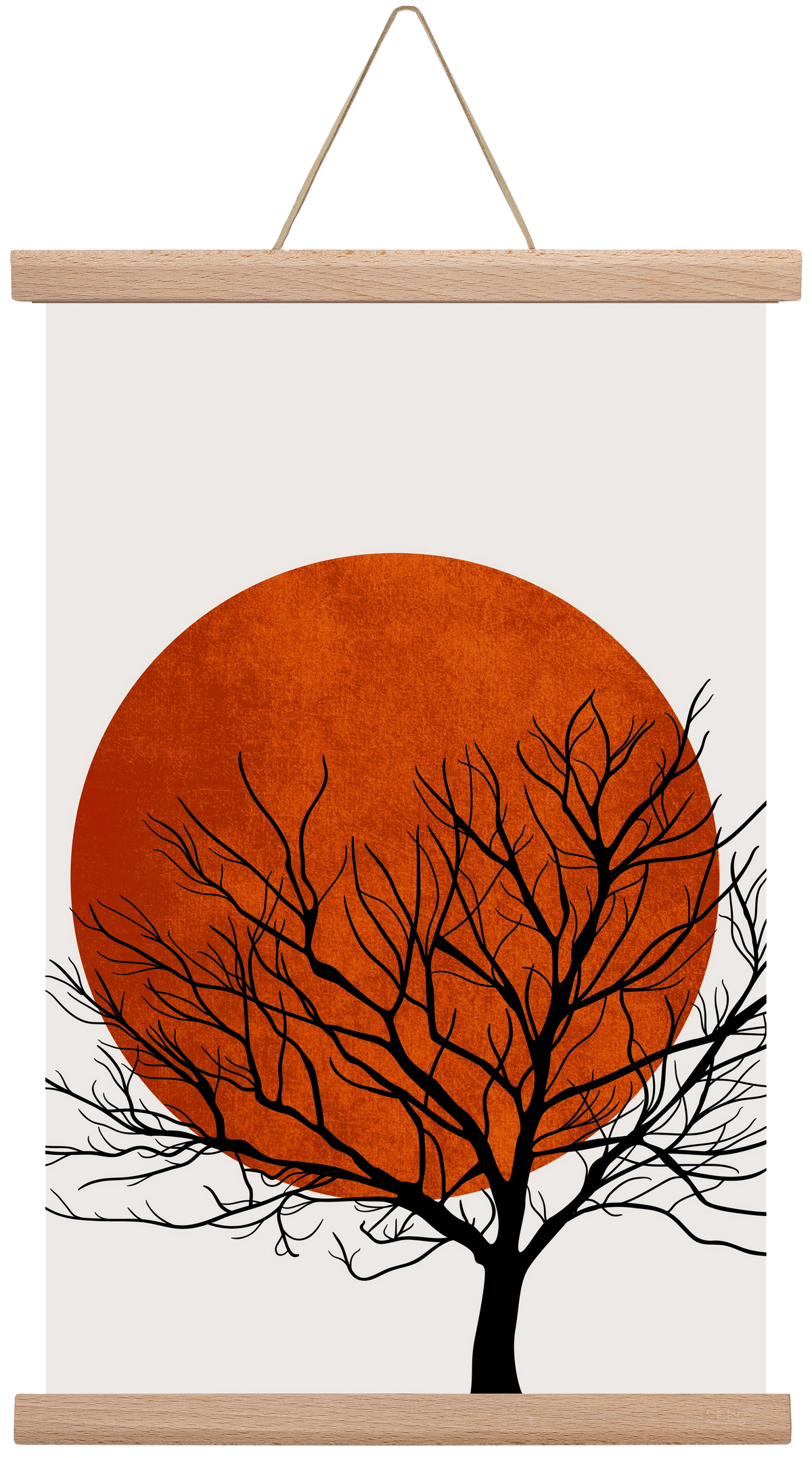 Warm winter, 30x45 cm (30x45 cm), Tölgy akasztó