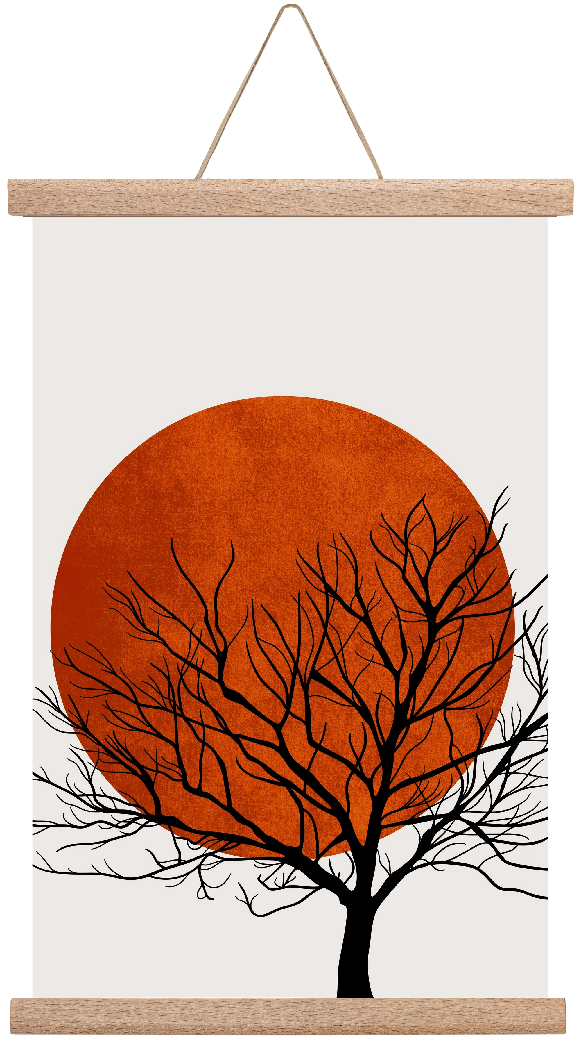 Warm winter, 30x45 cm (30x45 cm), Tölgy akasztó