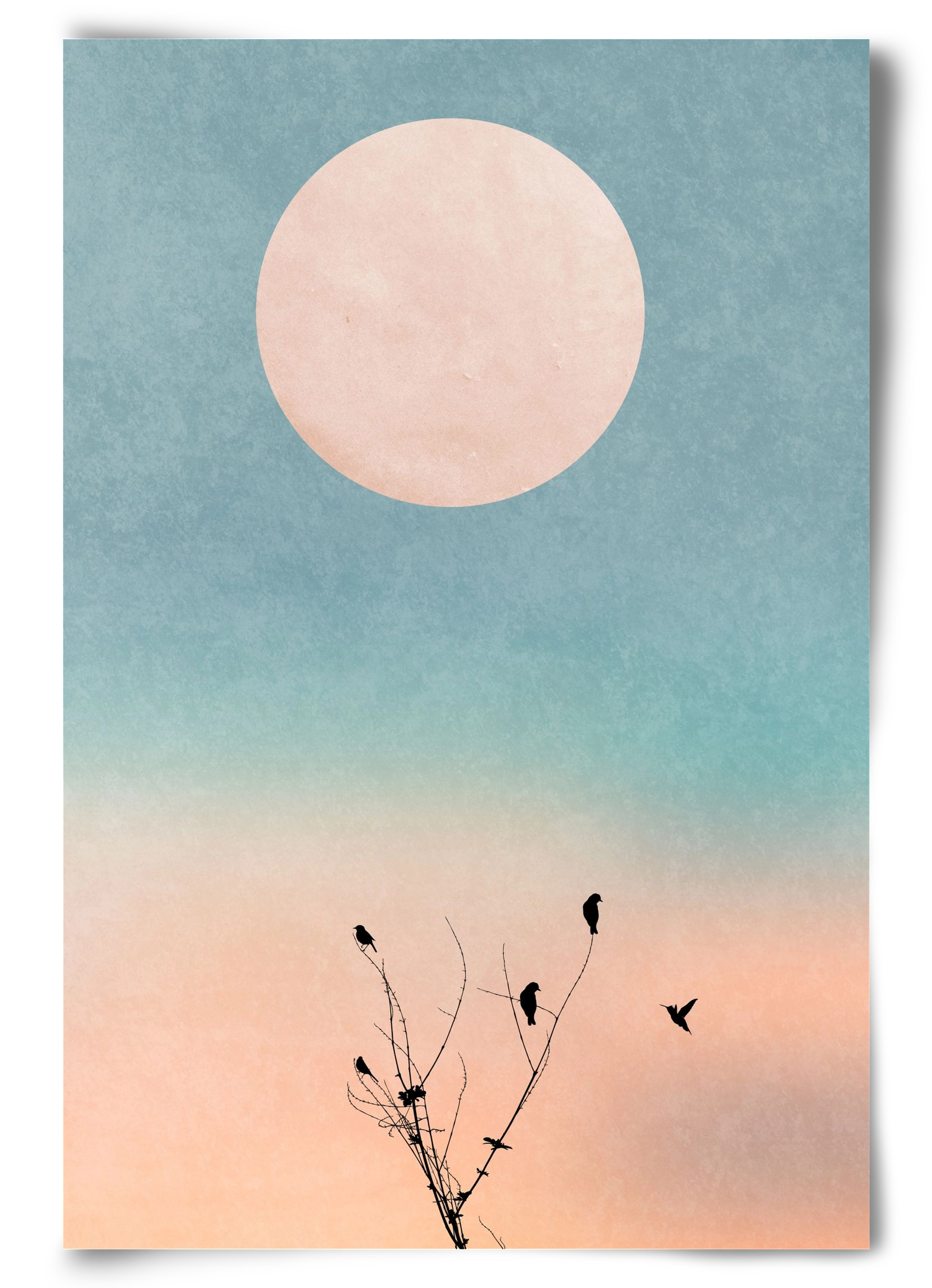 Waking up warm, 60x90 cm, Keret nélkül