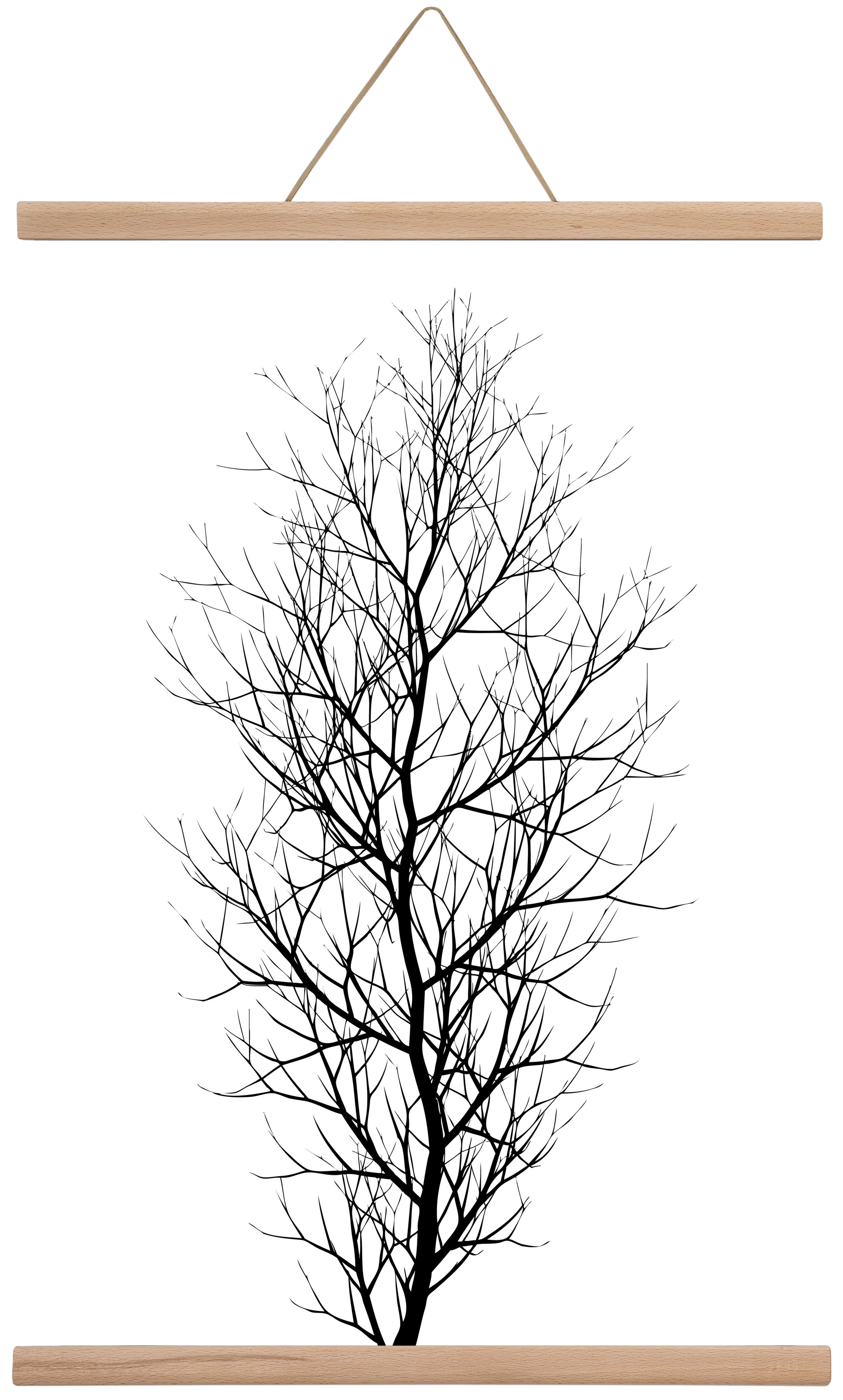 The tree, 40x60 cm (40x60 cm), Tölgy akasztó