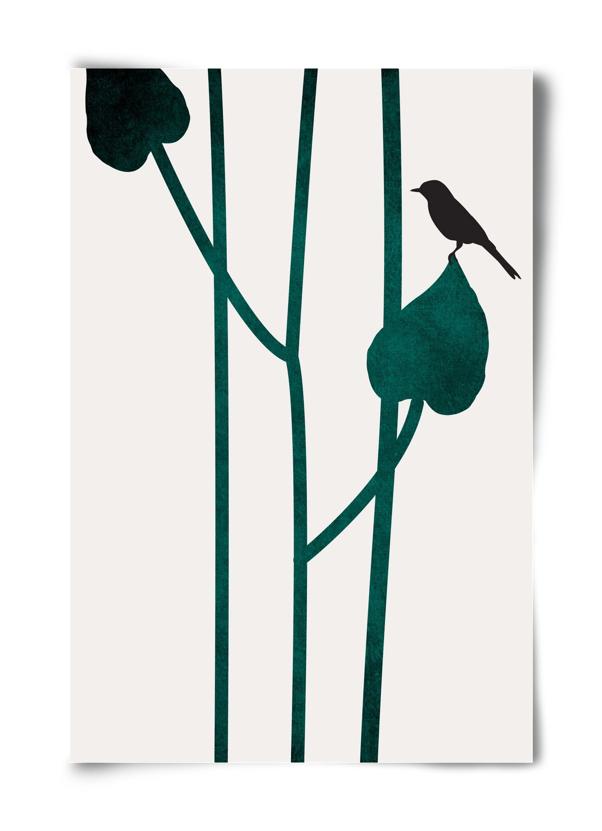 The bird, 40x60 cm, Keret nélkül