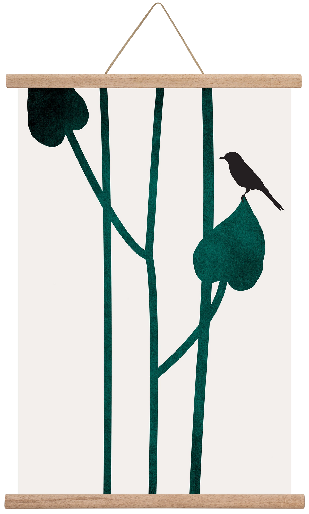 The bird, 40x60 cm (40x60 cm), Tölgy akasztó