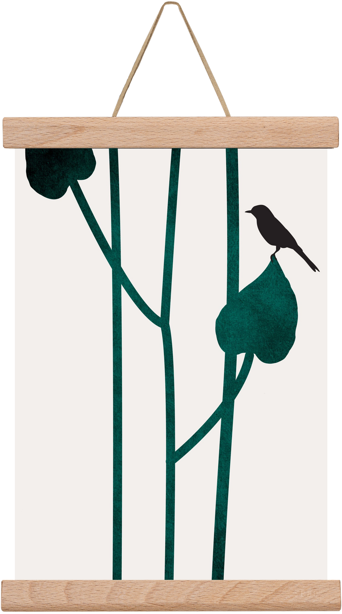 The bird, 20x30 cm (20x30 cm), Tölgy akasztó