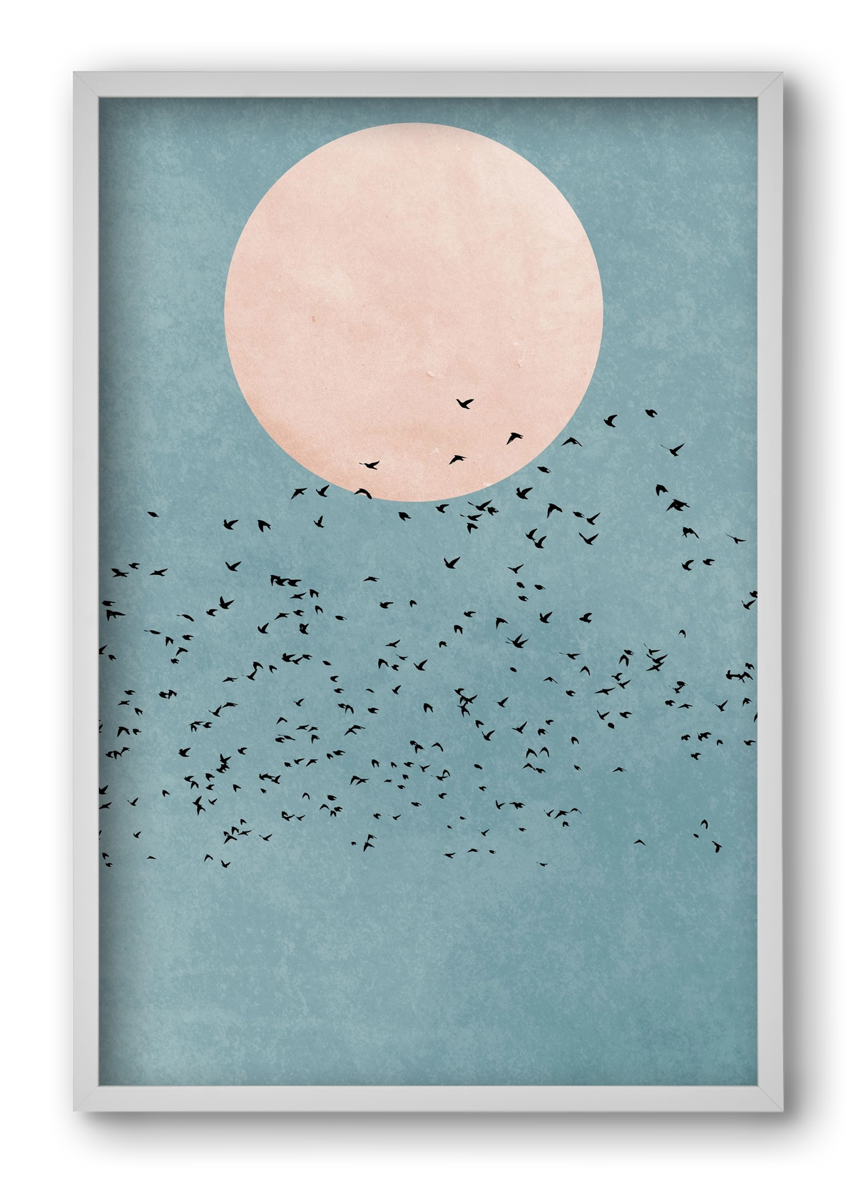 Fly away, 40x60 cm (40x60 cm), Fehér keret