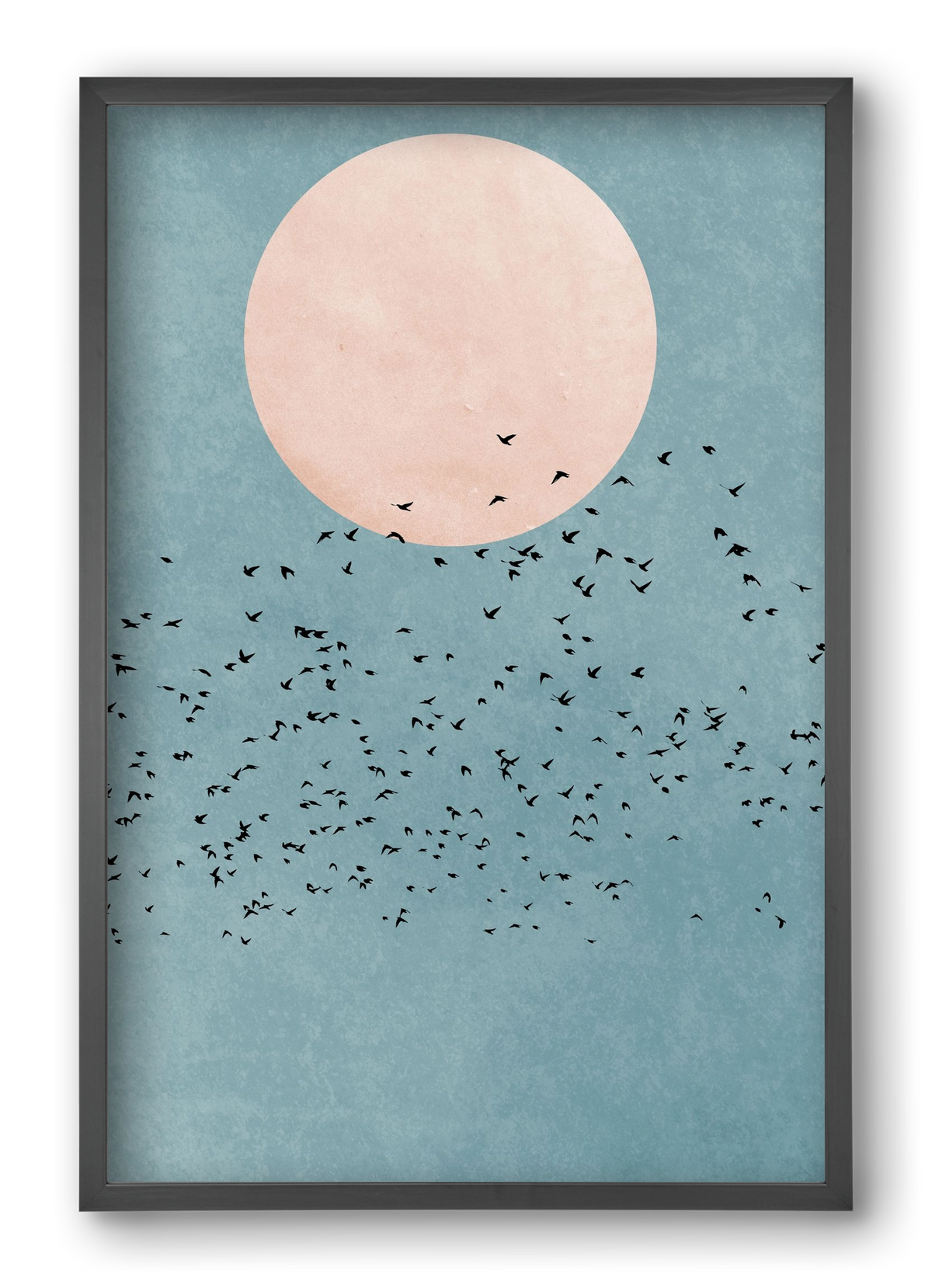 Fly away, 40x60 cm (40x60 cm), Fekete keret