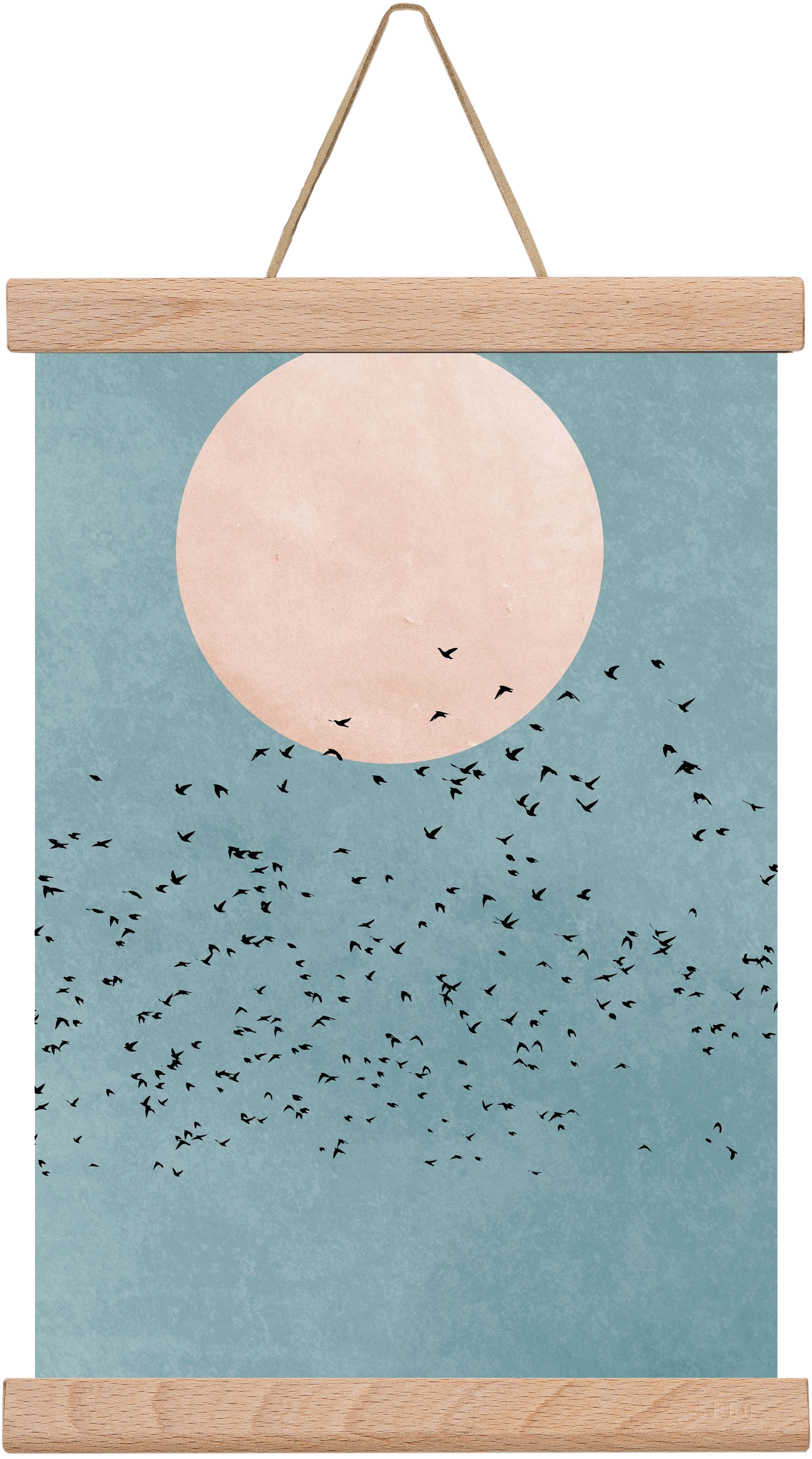 Fly away, 20x30 cm (20x30 cm), Tölgy akasztó