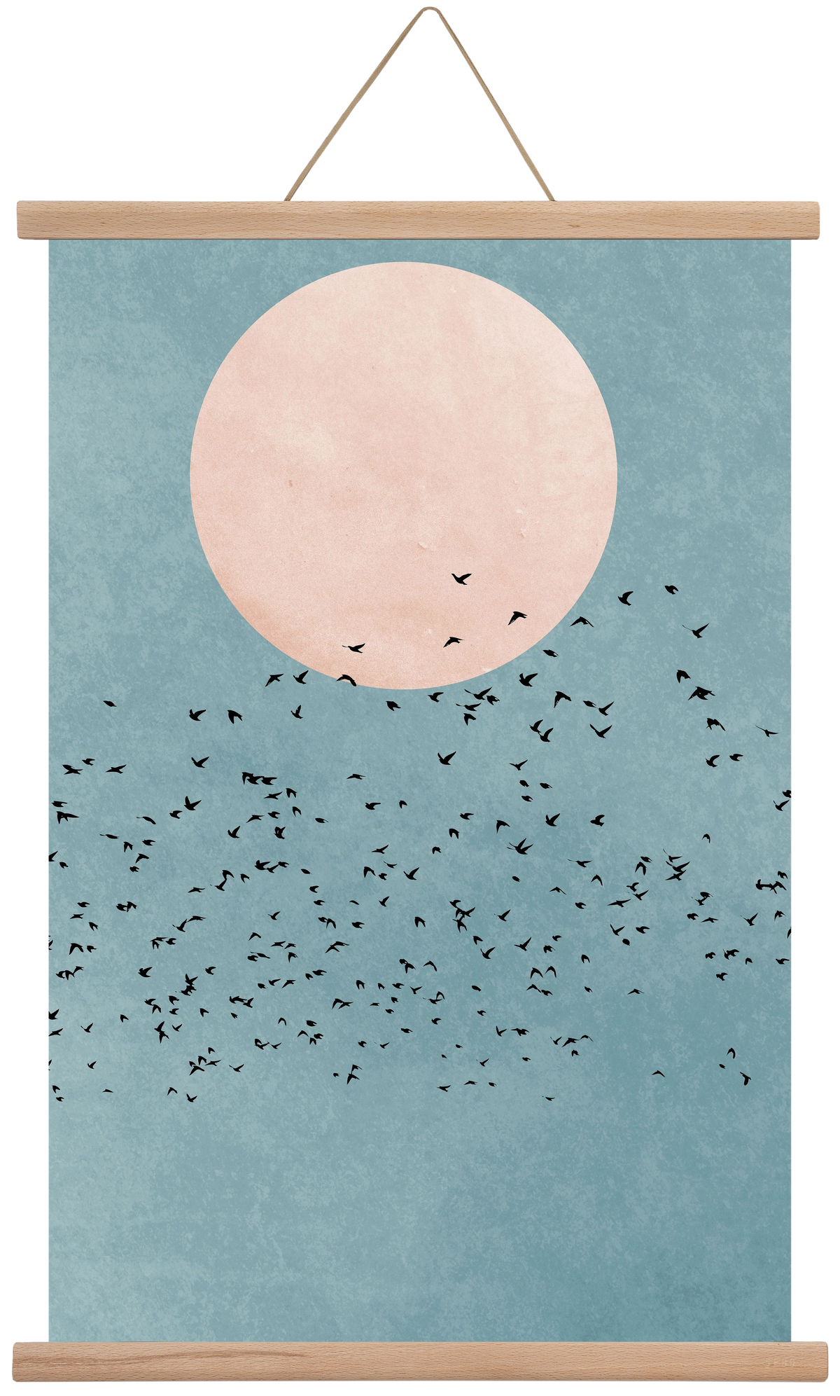 Fly away, 40x60 cm (40x60 cm), Tölgy akasztó