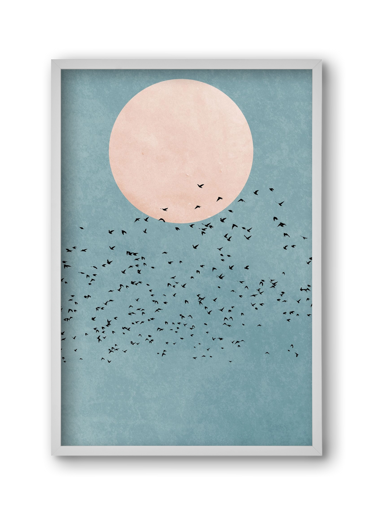 Fly away, 30x45 cm (30x45 cm), Fehér keret