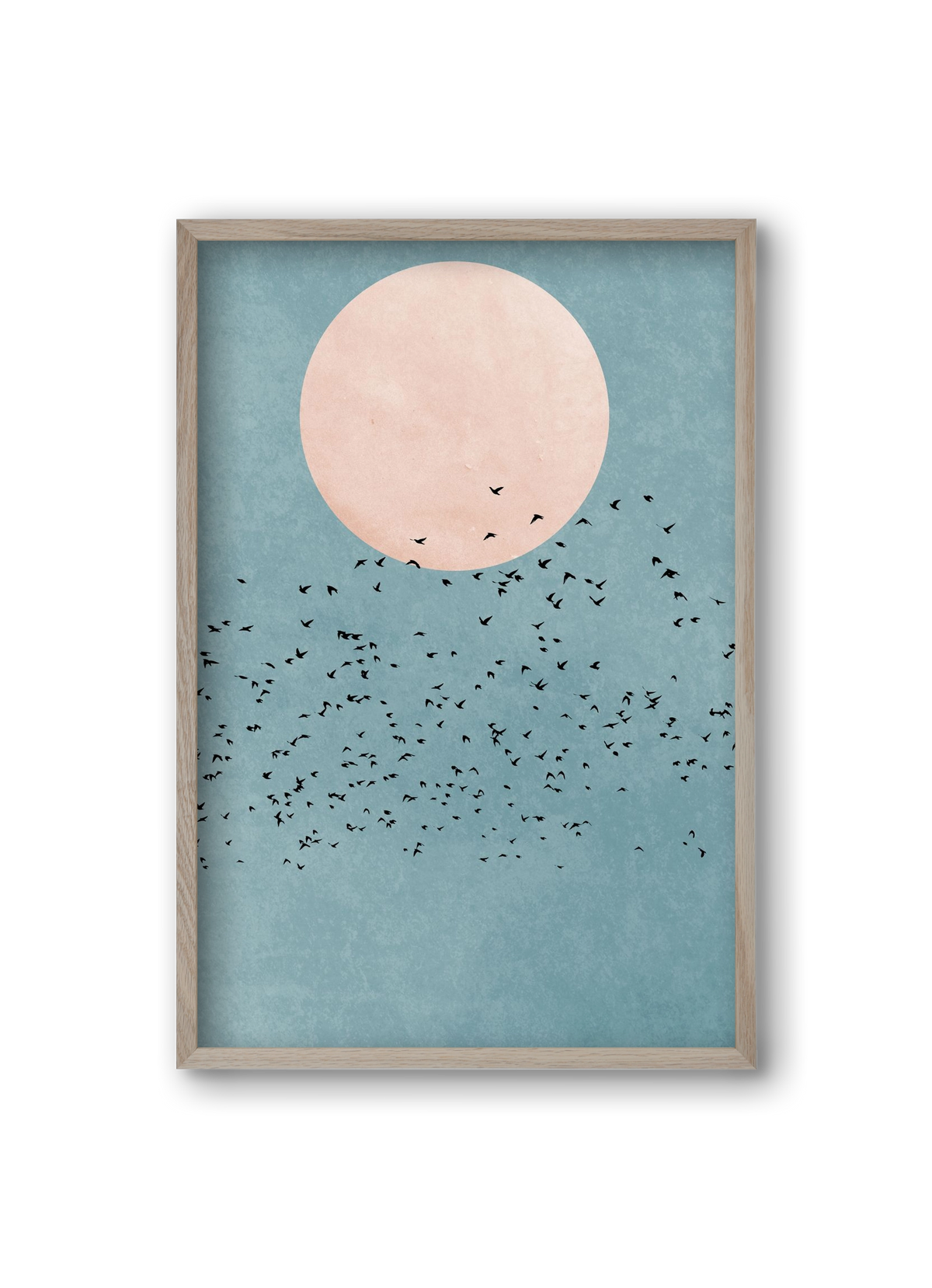 Fly away, 20x30 cm (20x30 cm), Tölgy keret