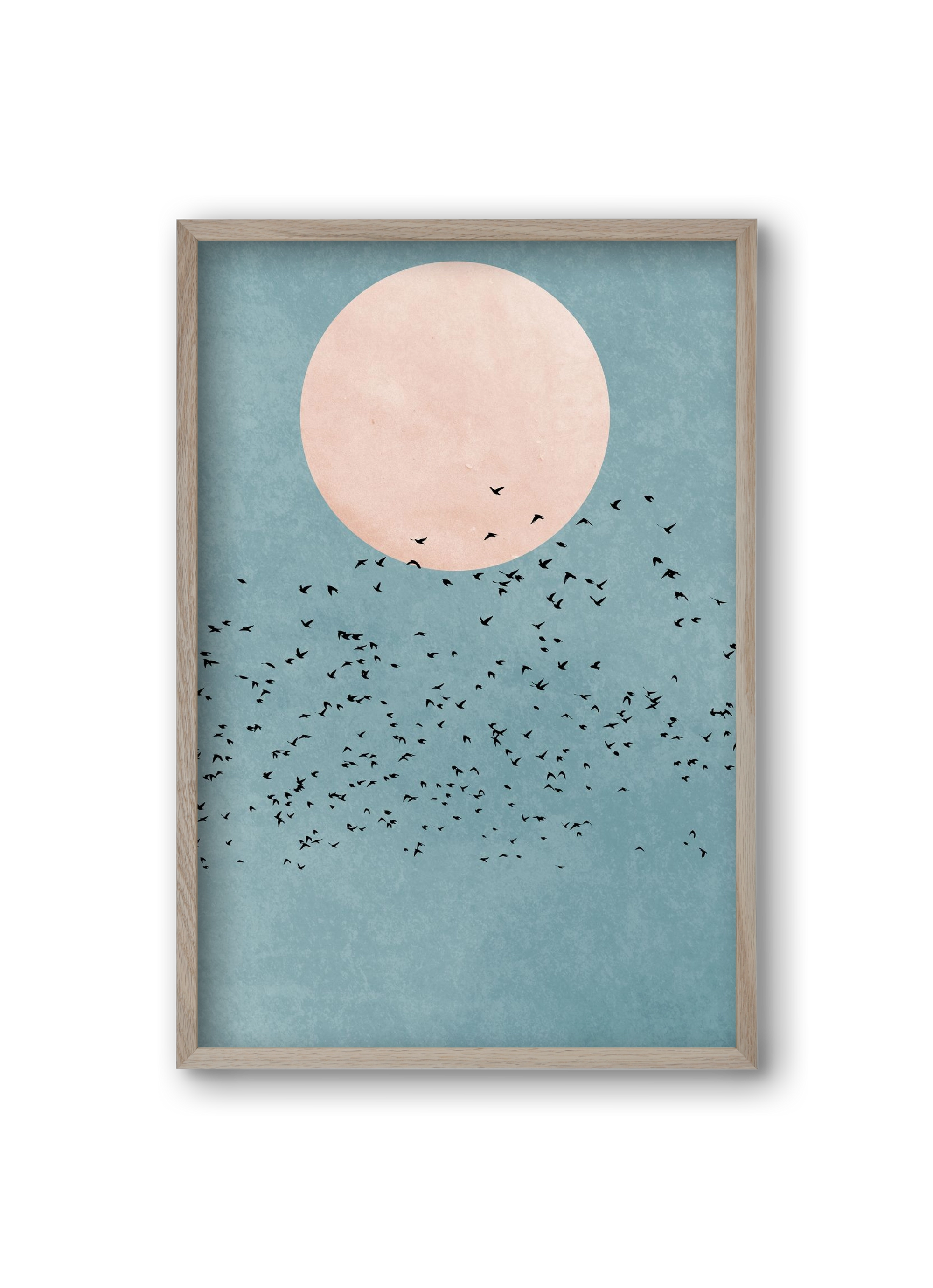 Fly away, 20x30 cm (20x30 cm), Tölgy keret