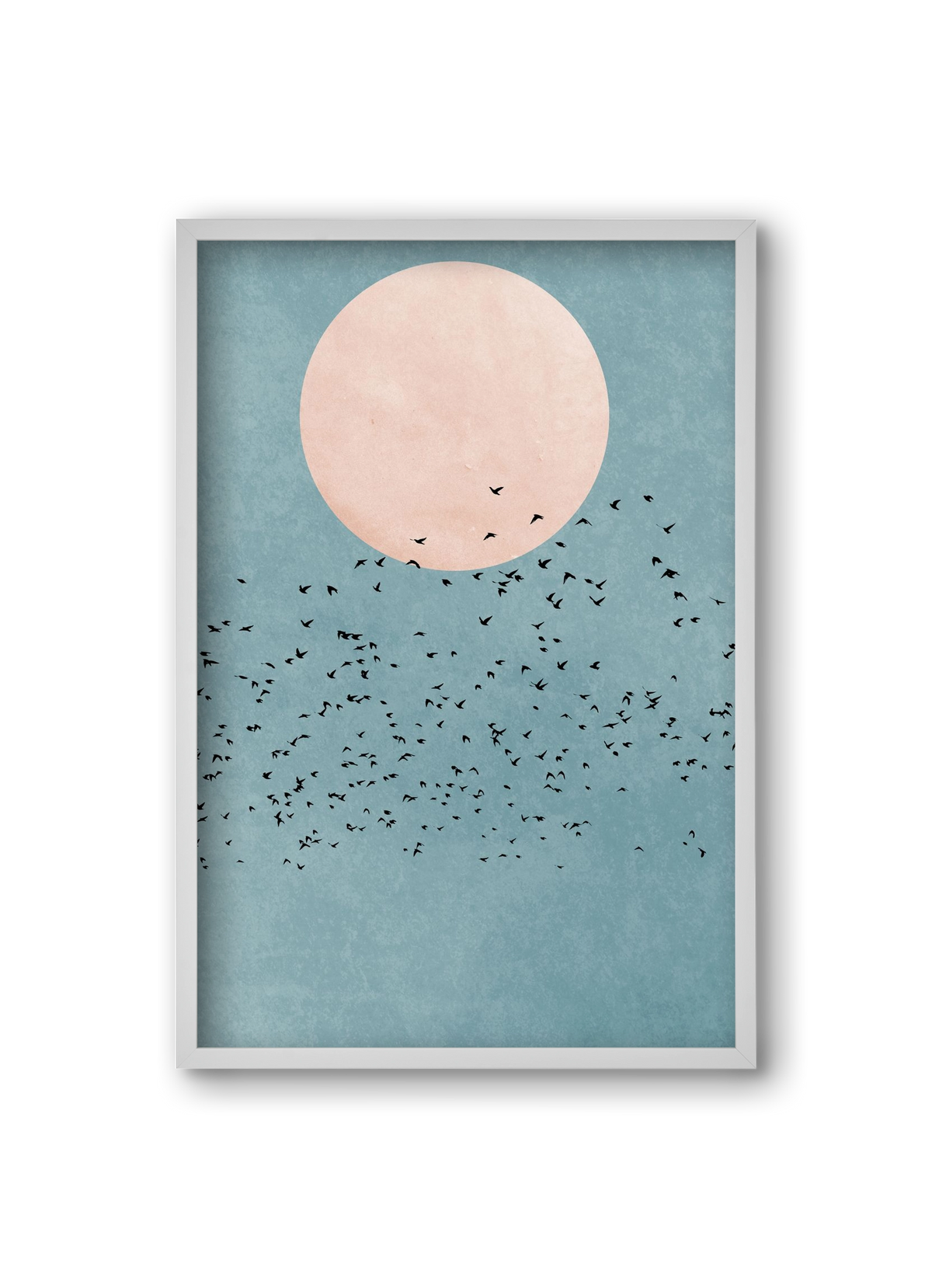 Fly away, 20x30 cm (20x30 cm), Fehér keret