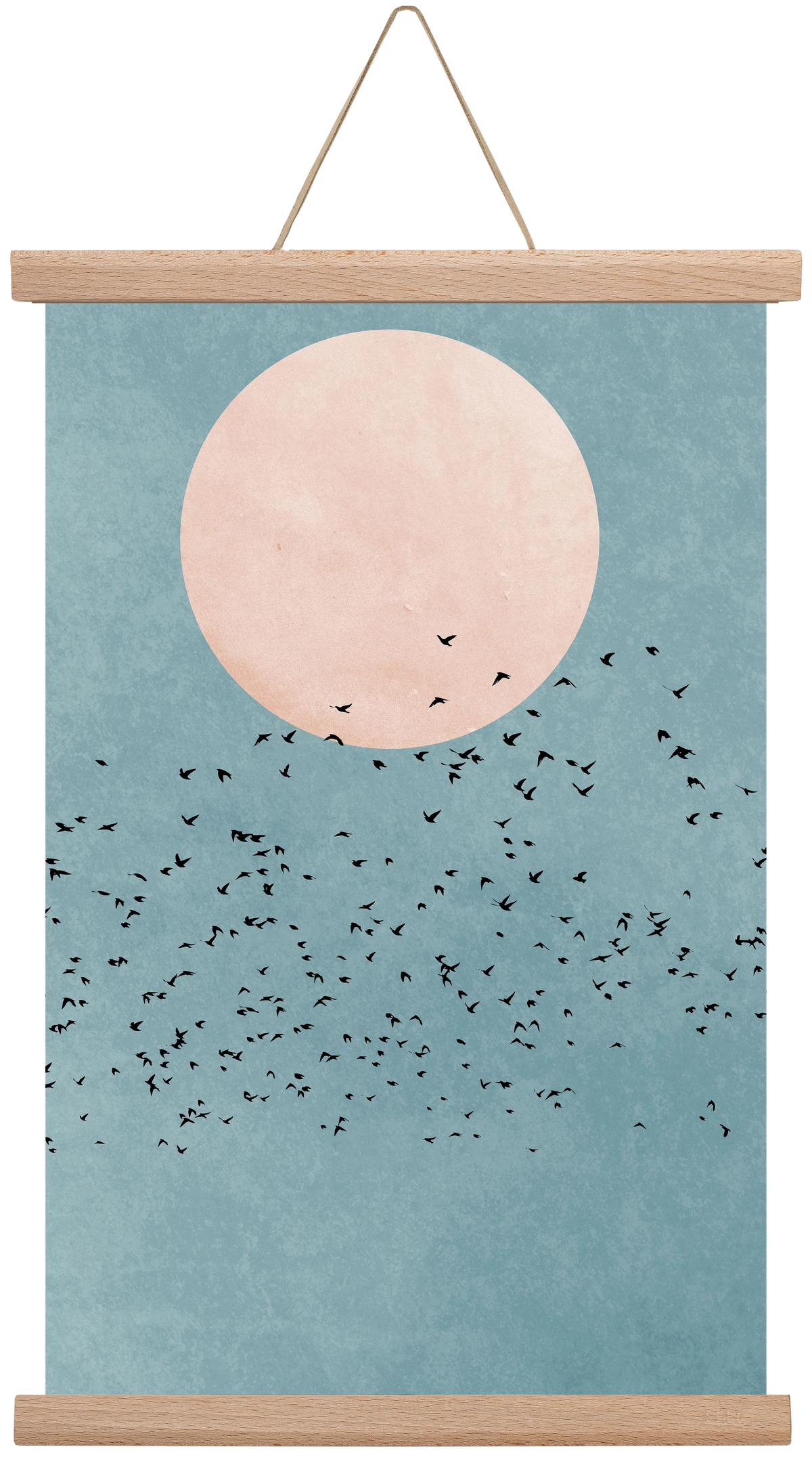 Fly away, 30x45 cm (30x45 cm), Tölgy akasztó