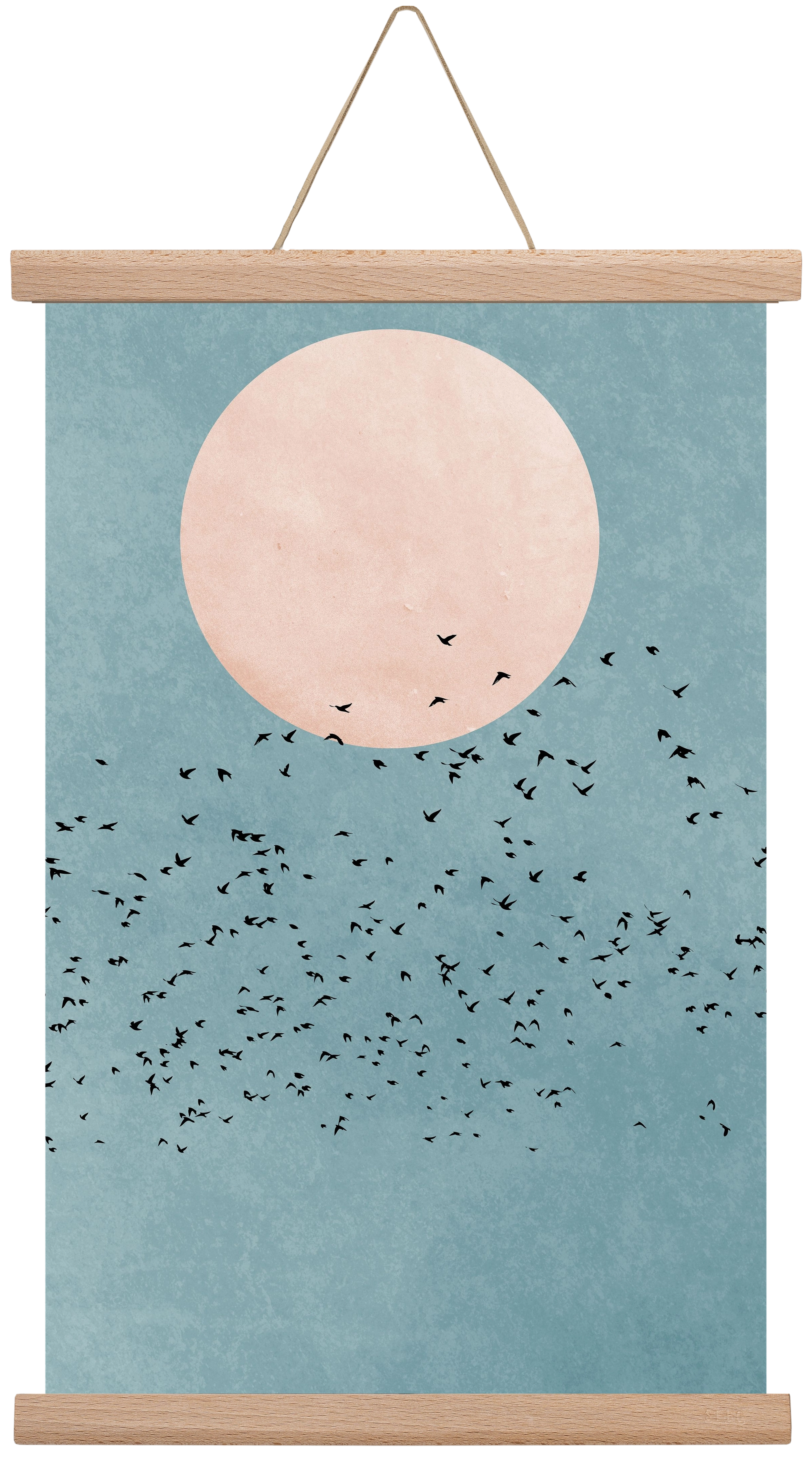 Fly away, 30x45 cm (30x45 cm), Tölgy akasztó