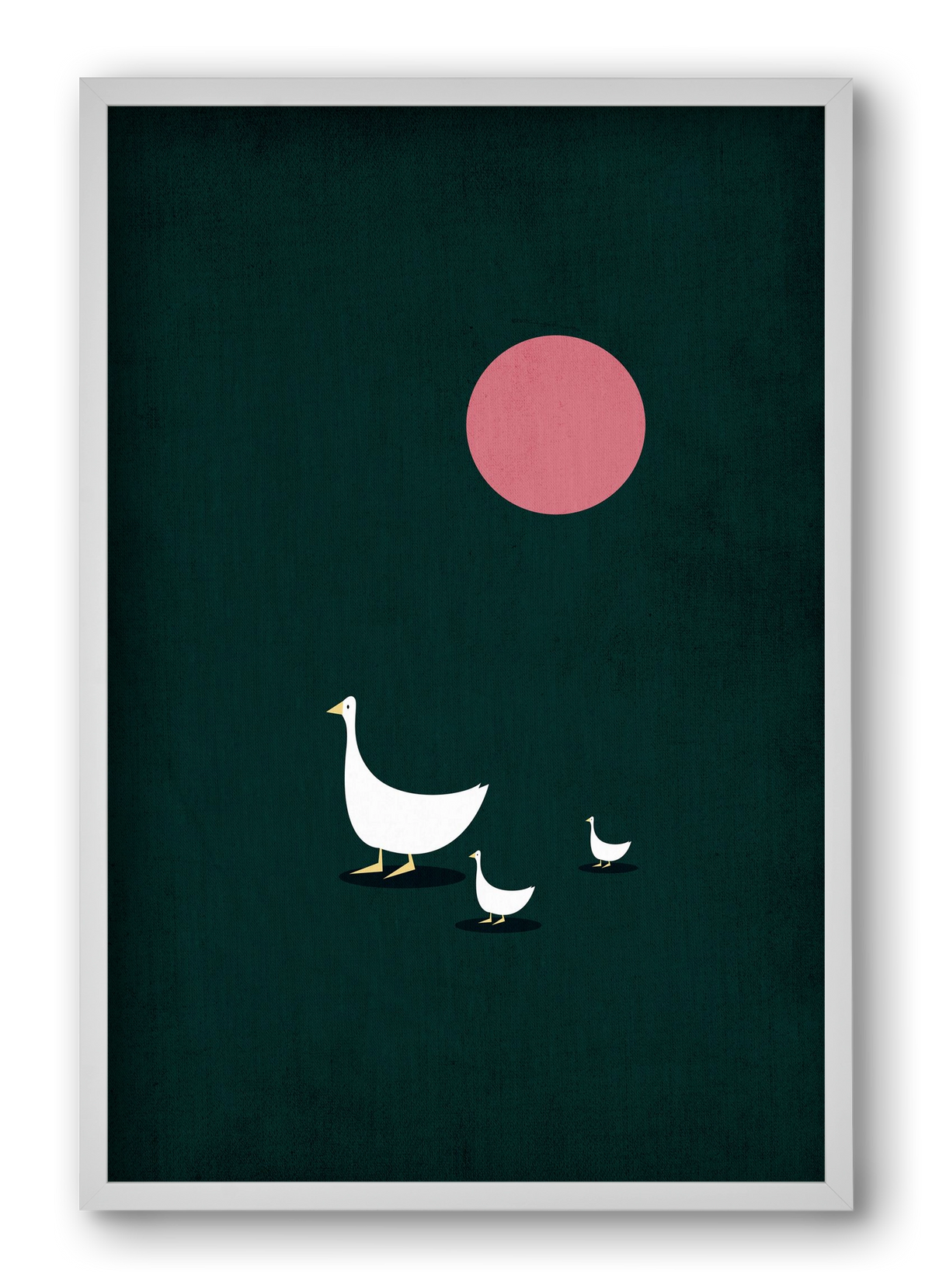 Sunny side of life, 40x60 cm (40x60 cm), Fehér keret