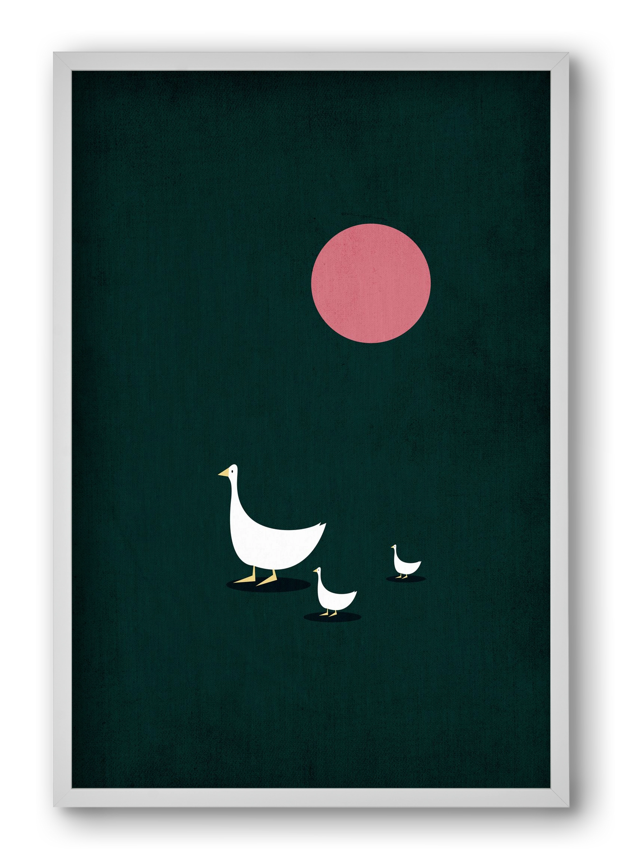 Sunny side of life, 40x60 cm (40x60 cm), Fehér keret