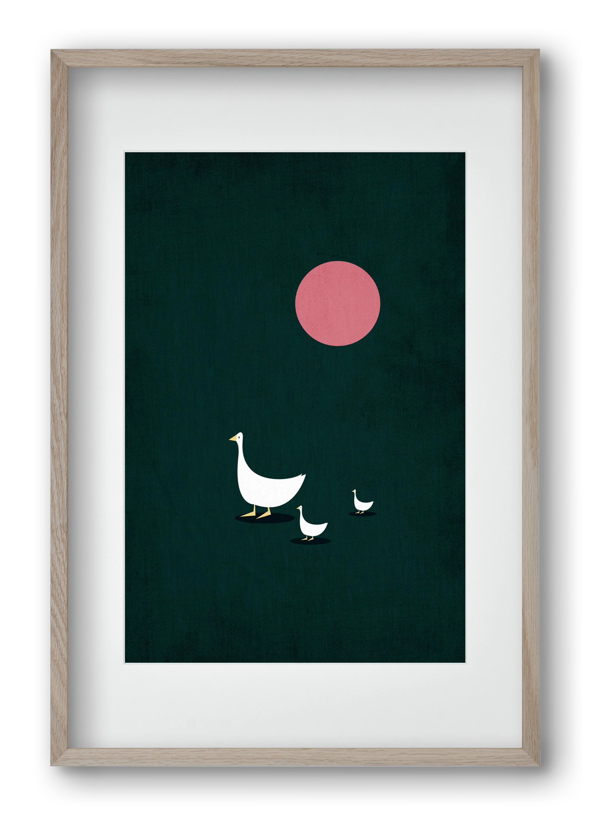 Sunny side of life, 40x60 cm (30x45 cm), Tölgy keret, paszpartuval