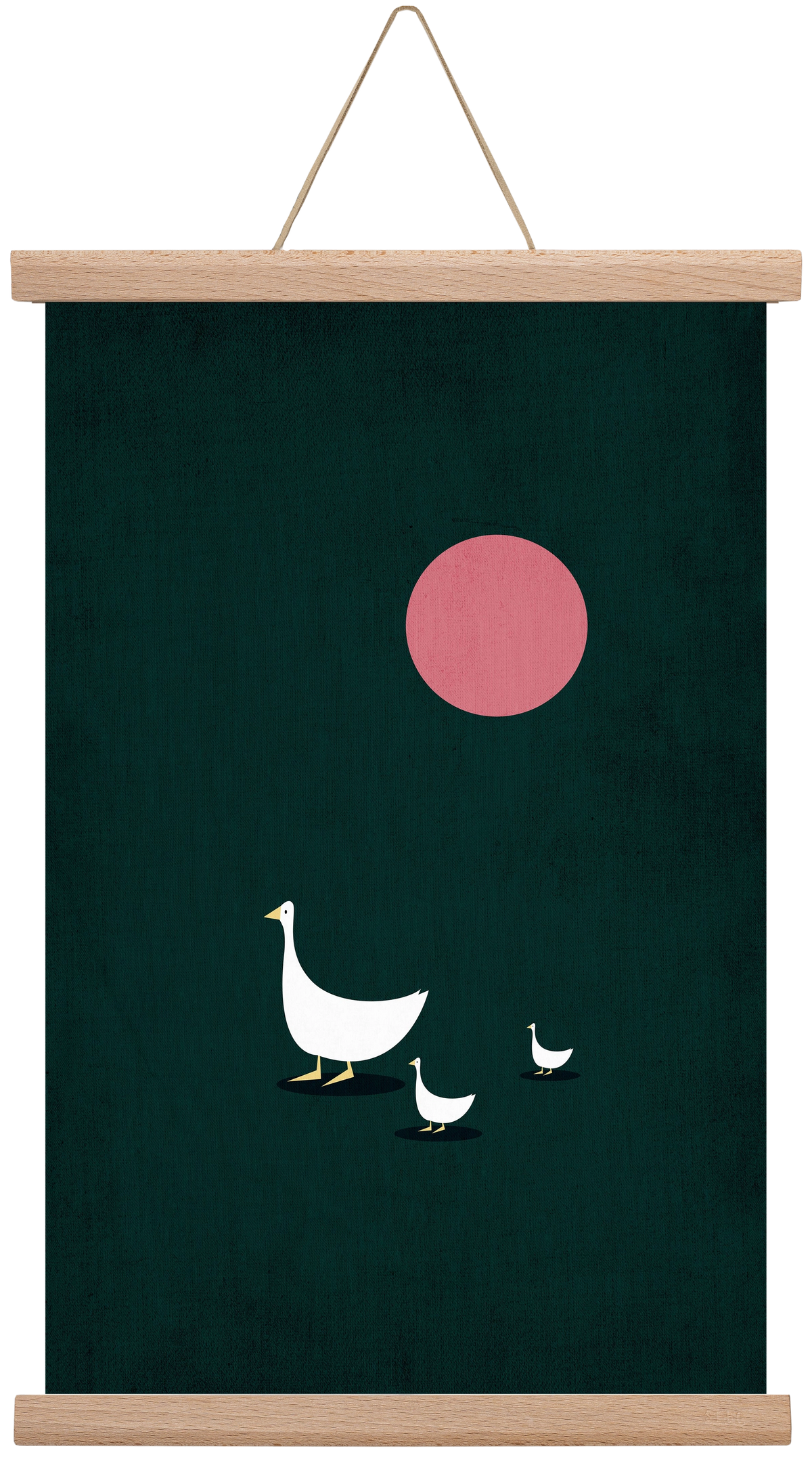 Sunny side of life, 30x45 cm (30x45 cm), Tölgy akasztó