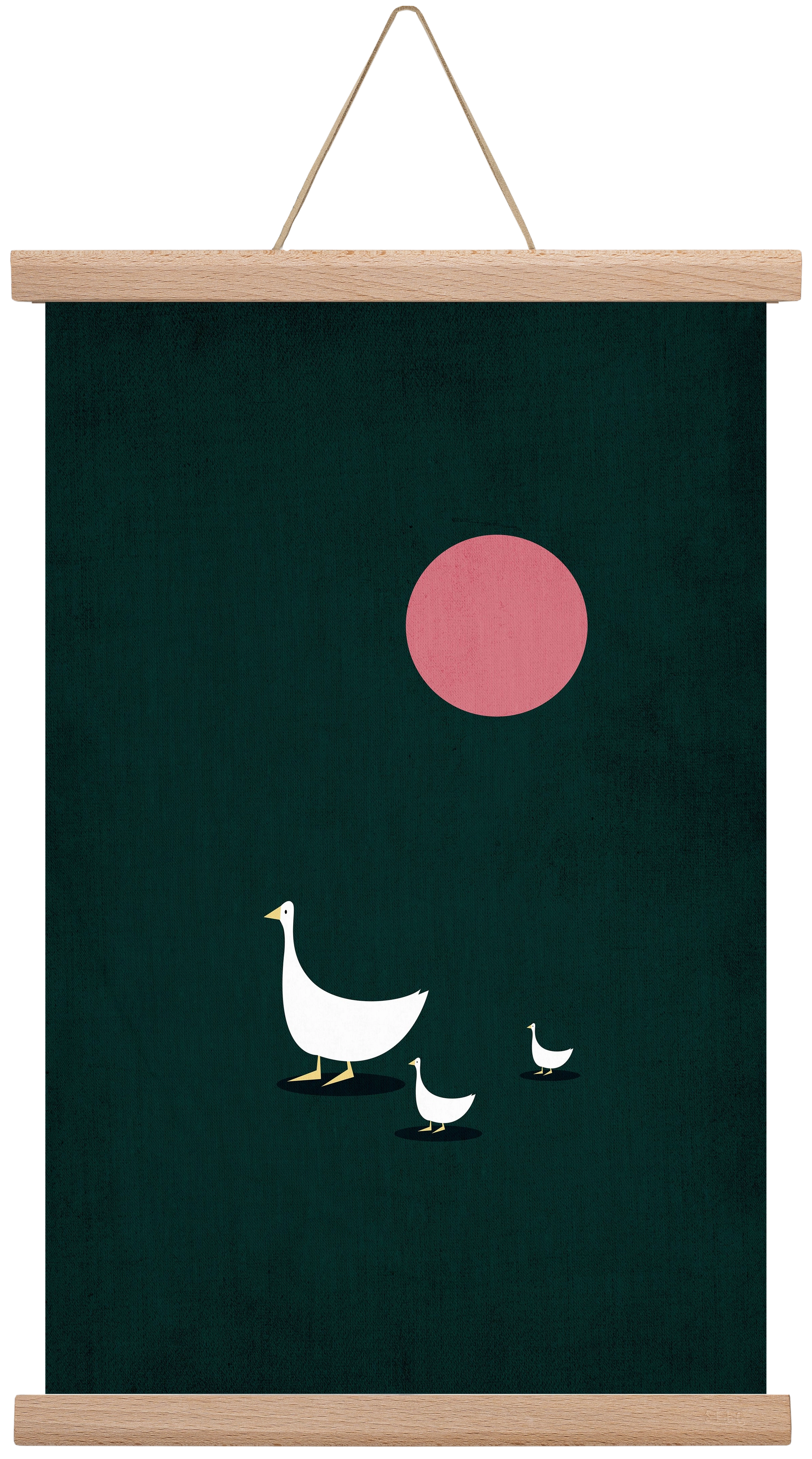 Sunny side of life, 30x45 cm (30x45 cm), Tölgy akasztó