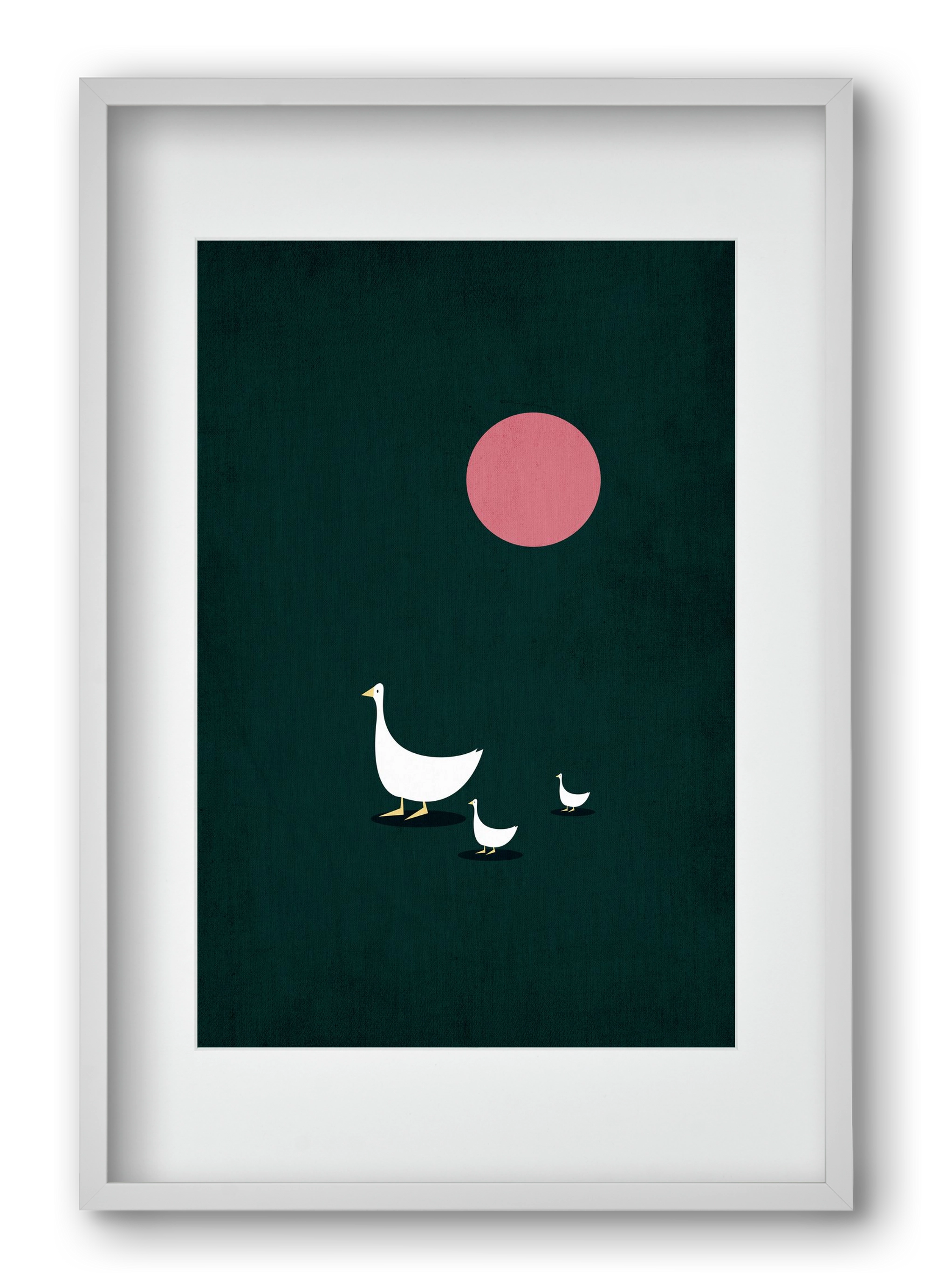 Sunny side of life, 40x60 cm (30x45 cm), Fehér keret, paszpartuval