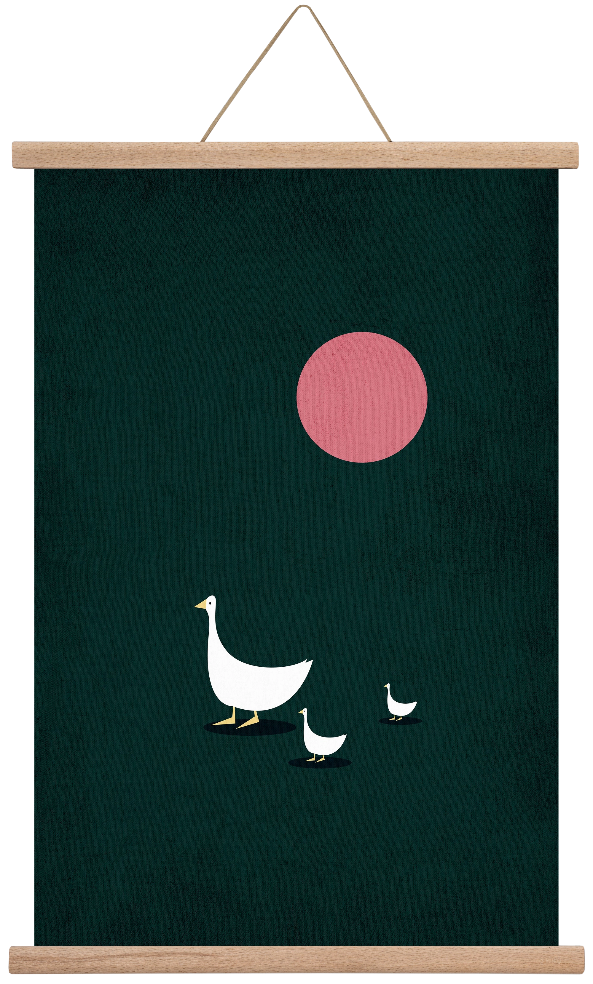 Sunny side of life, 40x60 cm (40x60 cm), Tölgy akasztó