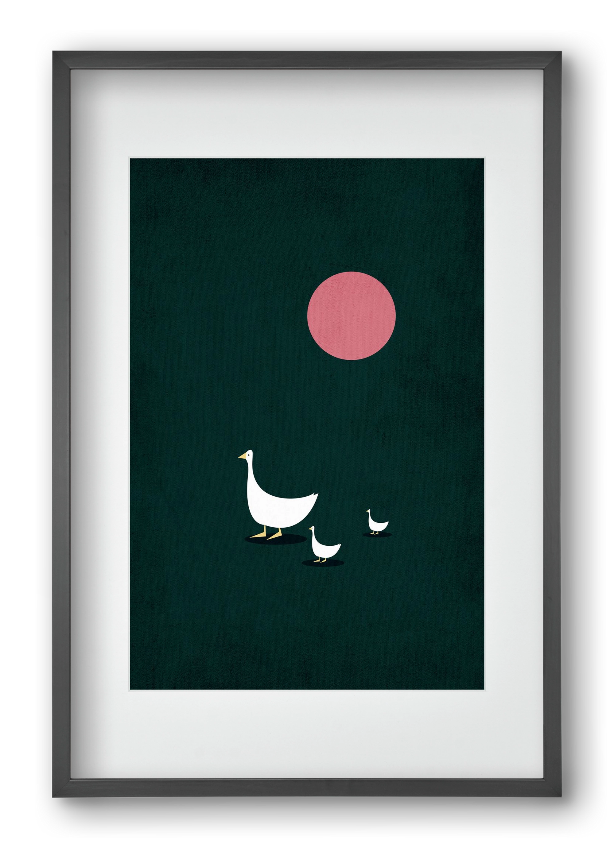 Sunny side of life, 40x60 cm (30x45 cm), Fekete keret, paszpartuval