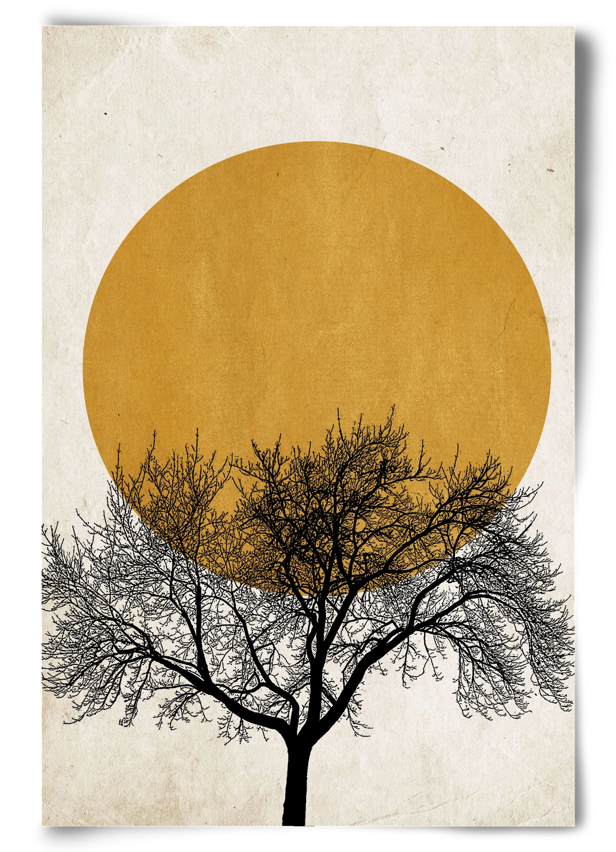 Wintermorgen, 60x90 cm, Keret nélkül