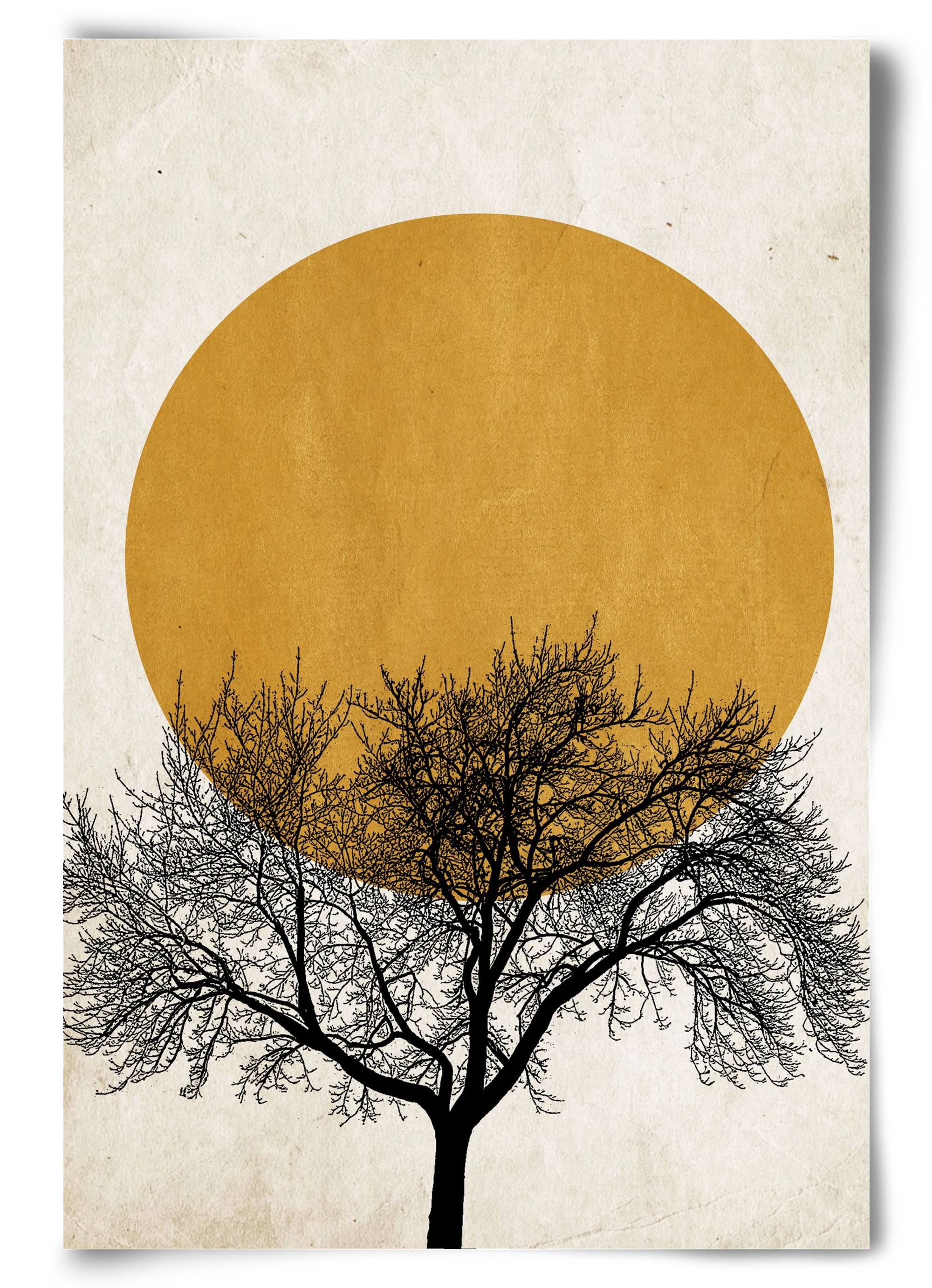 Wintermorgen, 60x90 cm, Keret nélkül