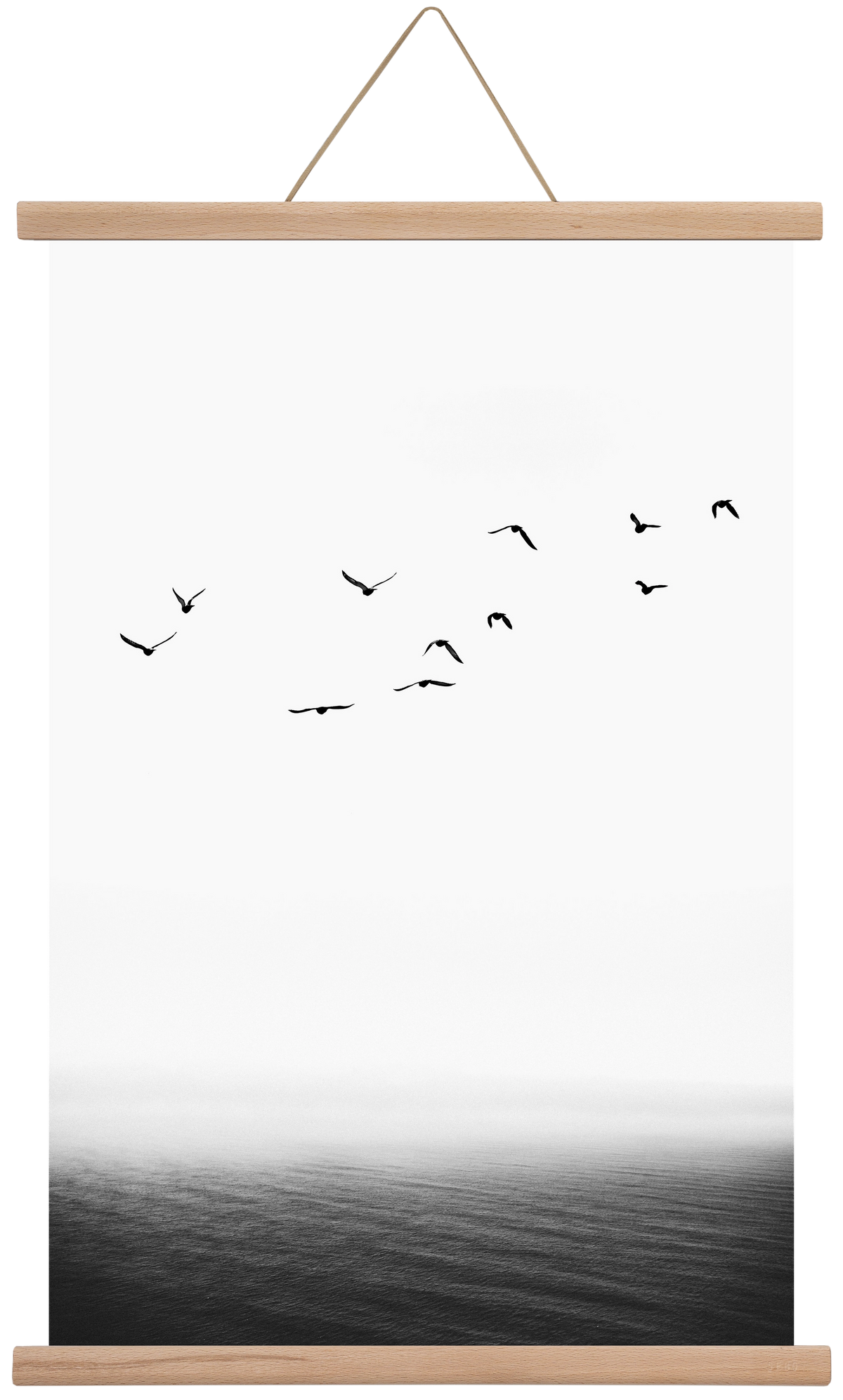 The seaside, 40x60 cm (40x60 cm), Tölgy akasztó