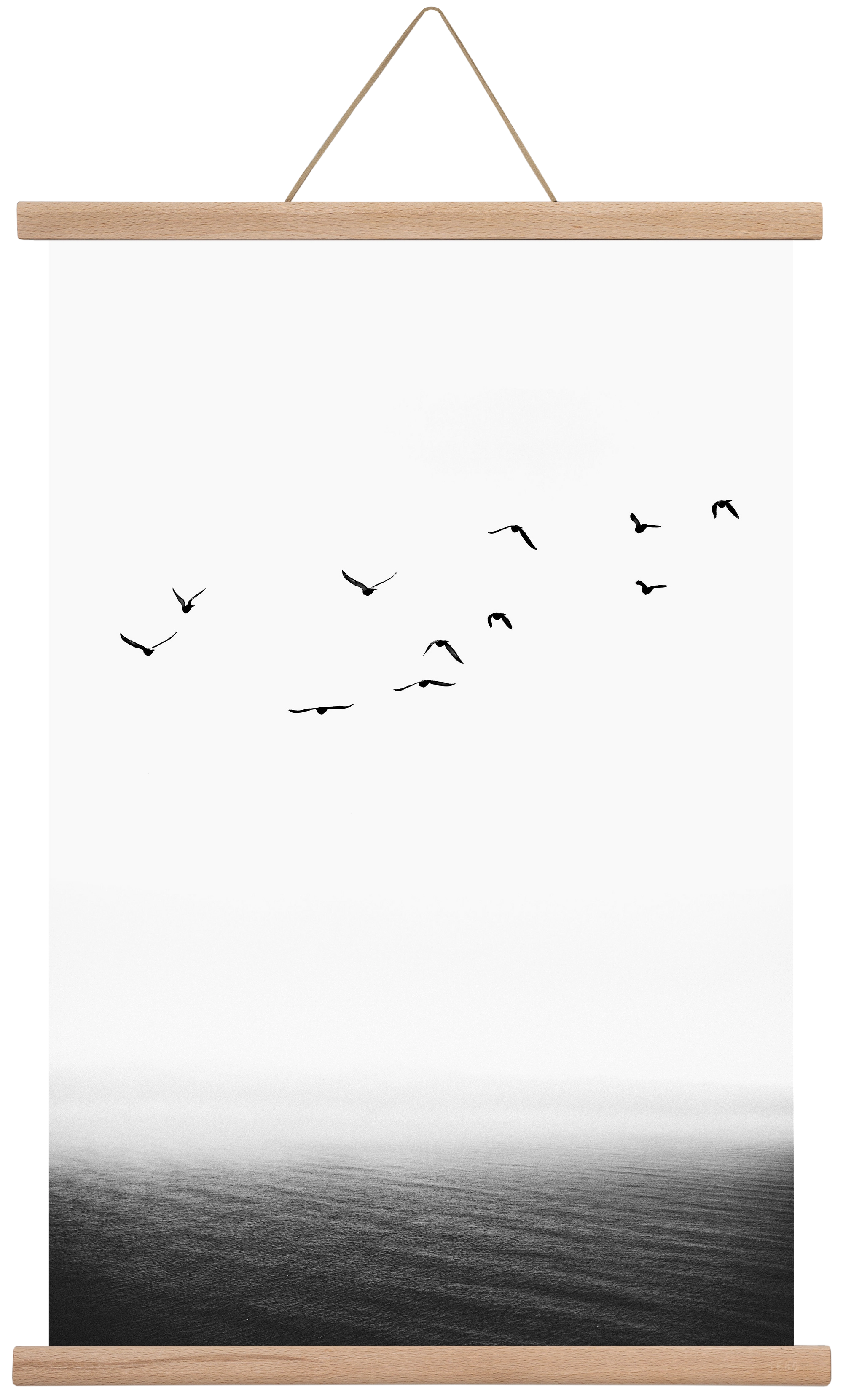 The seaside, 40x60 cm (40x60 cm), Tölgy akasztó