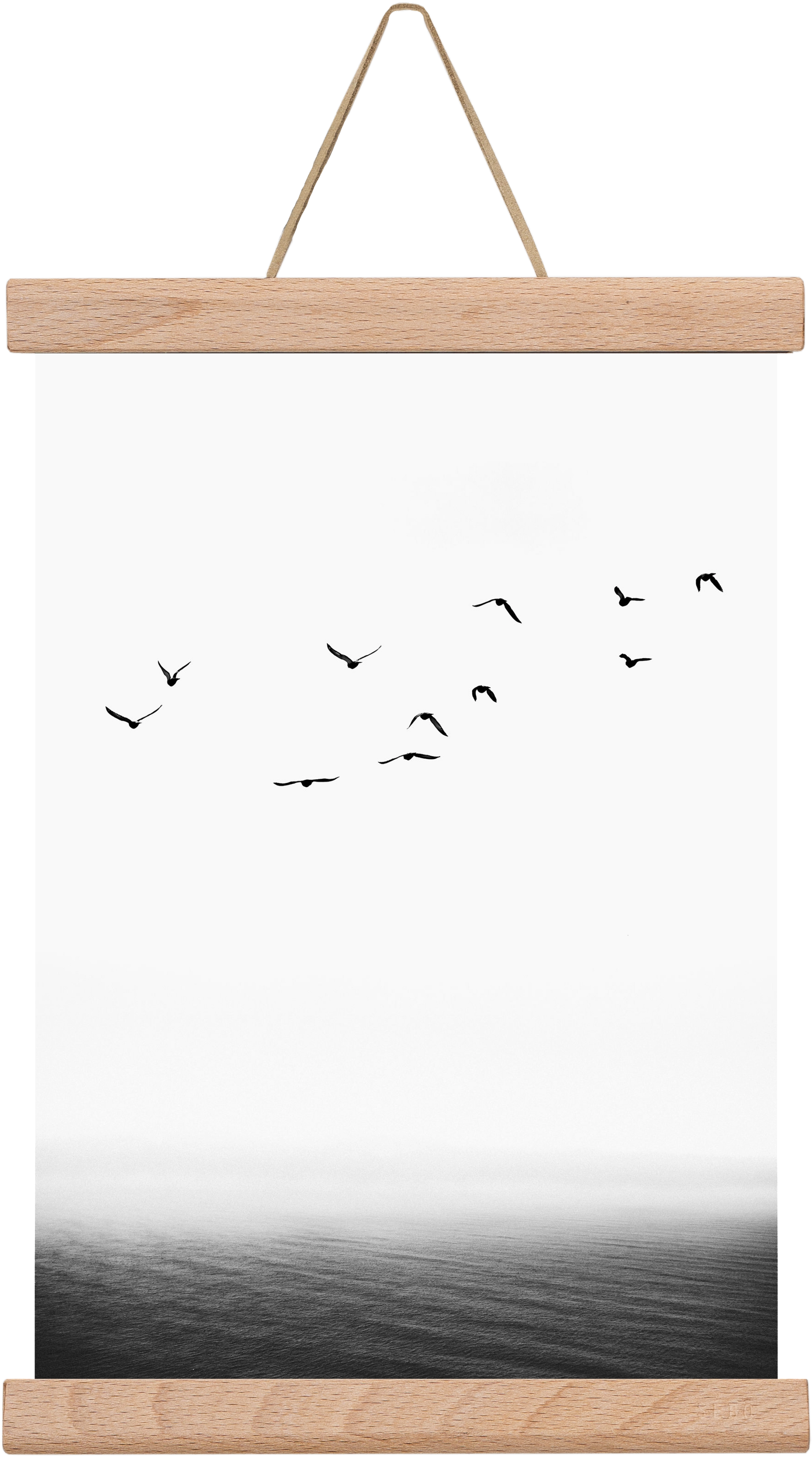 The seaside, 20x30 cm (20x30 cm), Tölgy akasztó