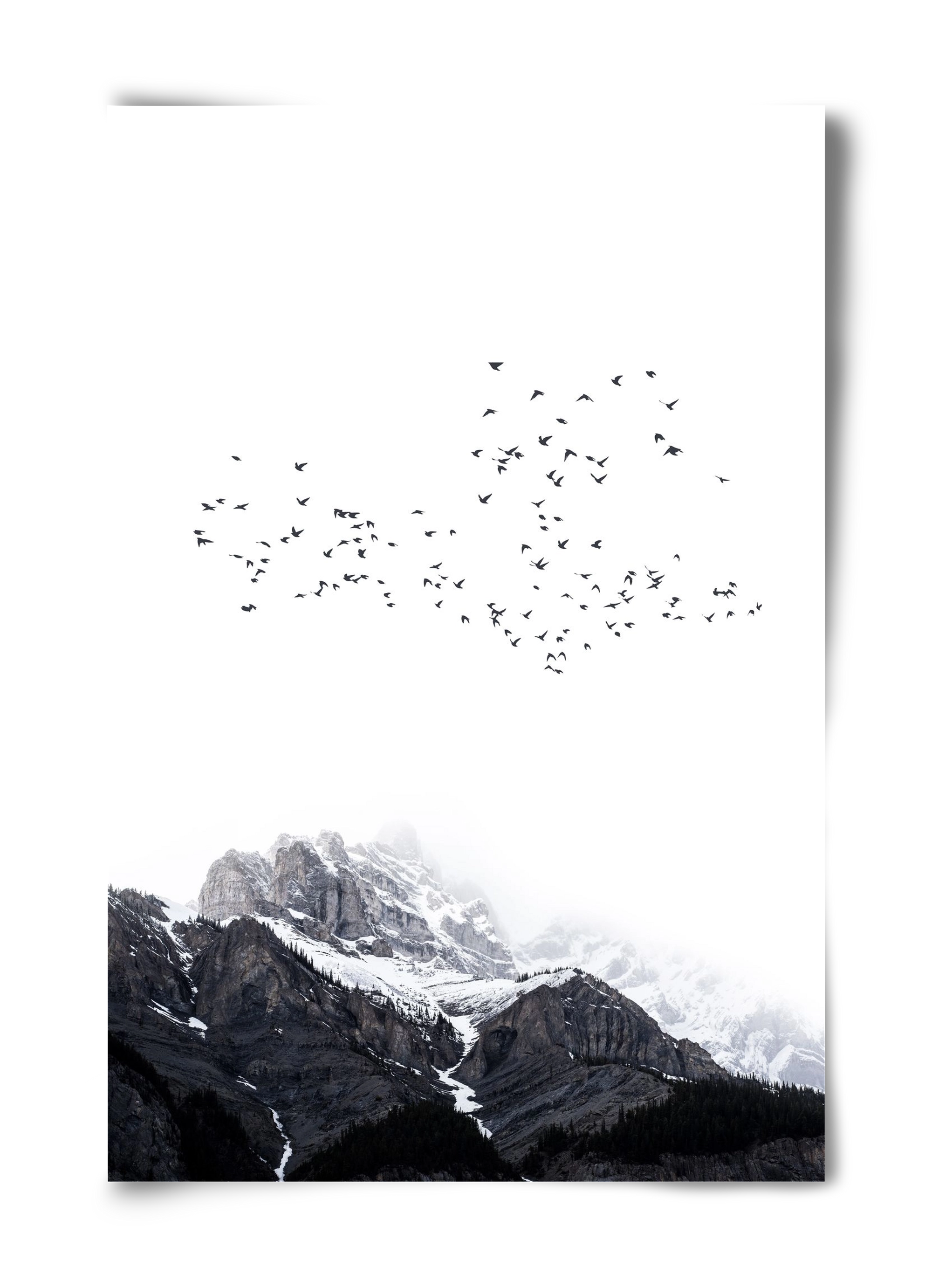 The mountains, 40x60 cm, Keret nélkül