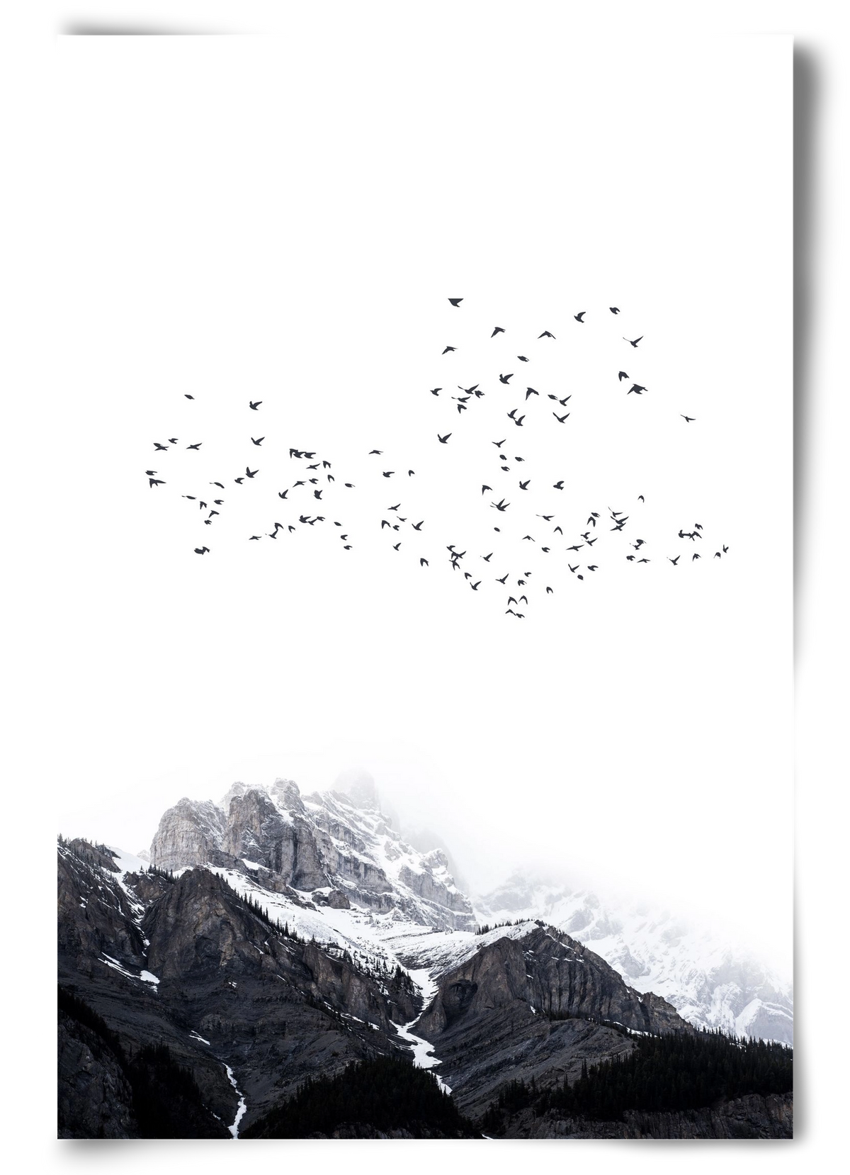 The mountains, 60x90 cm, Keret nélkül