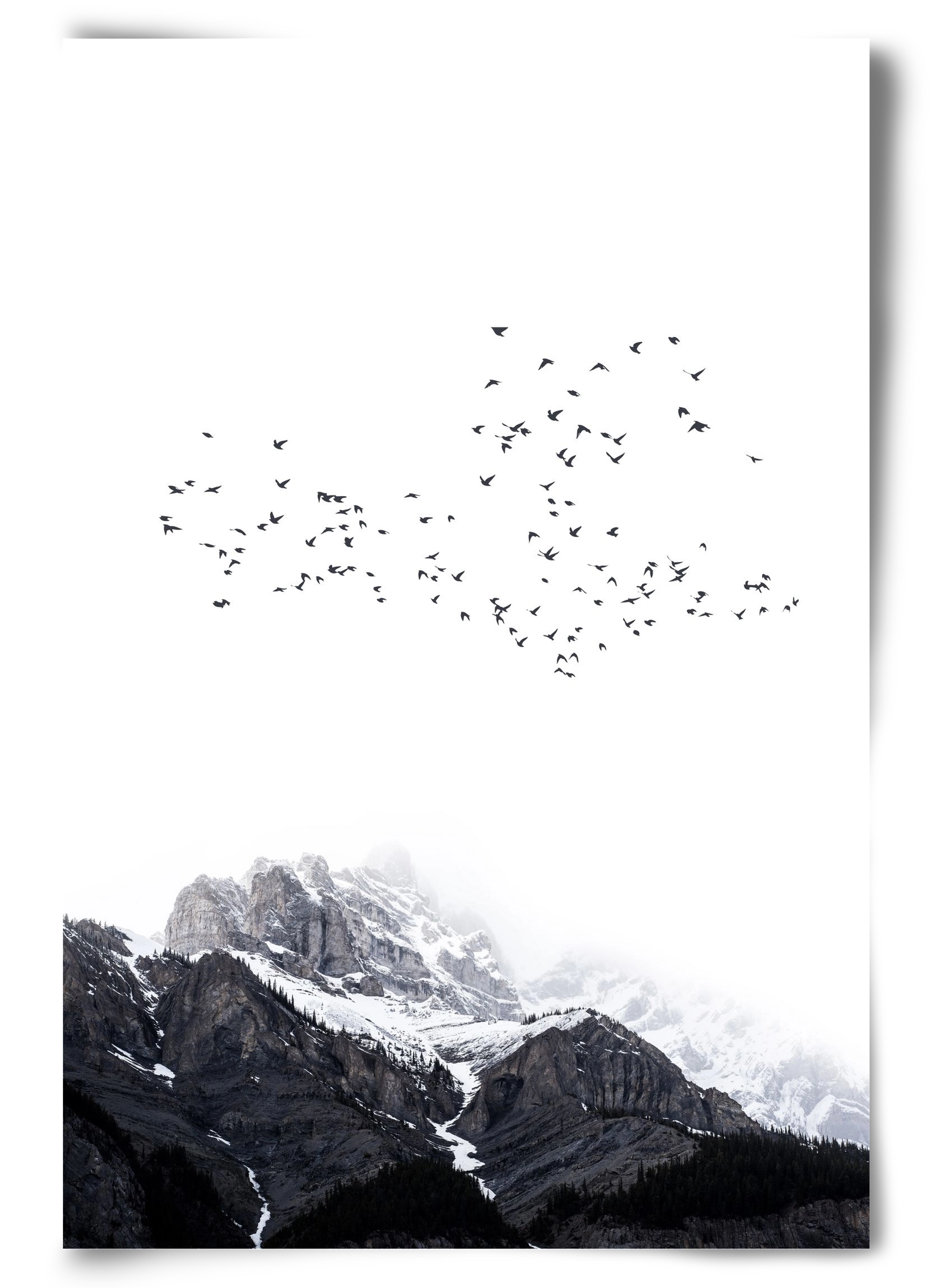 The mountains, 60x90 cm, Keret nélkül