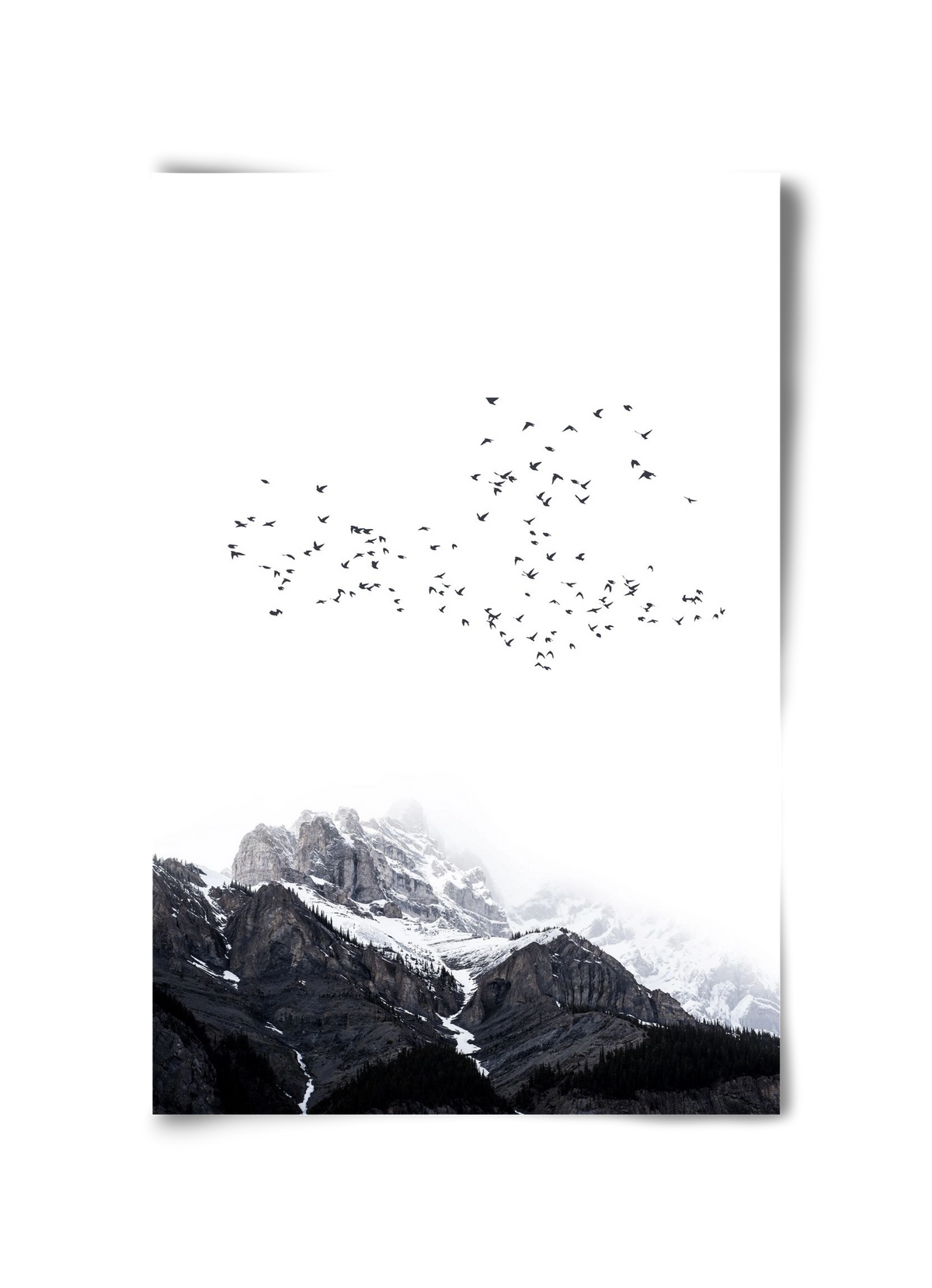 The mountains, 30x45 cm, Keret nélkül