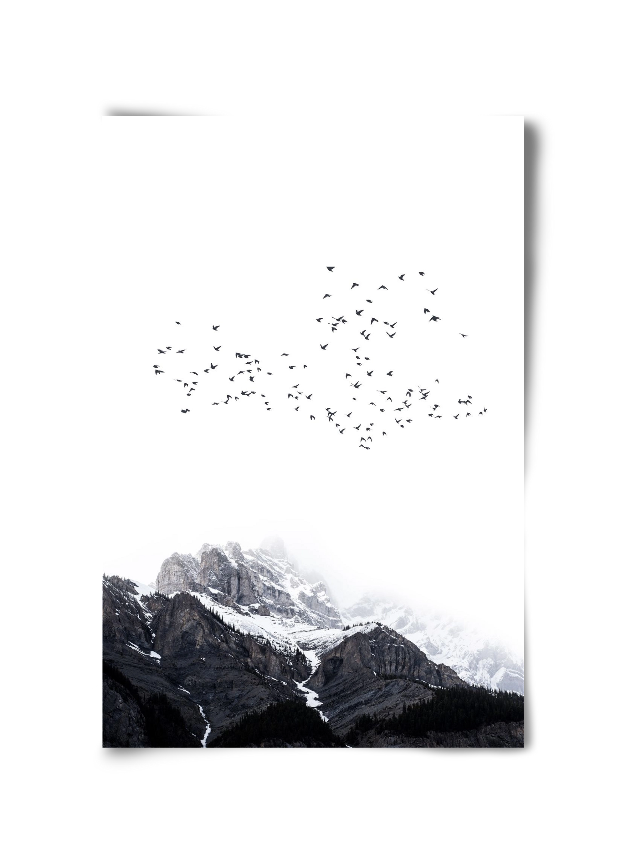 The mountains, 30x45 cm, Keret nélkül