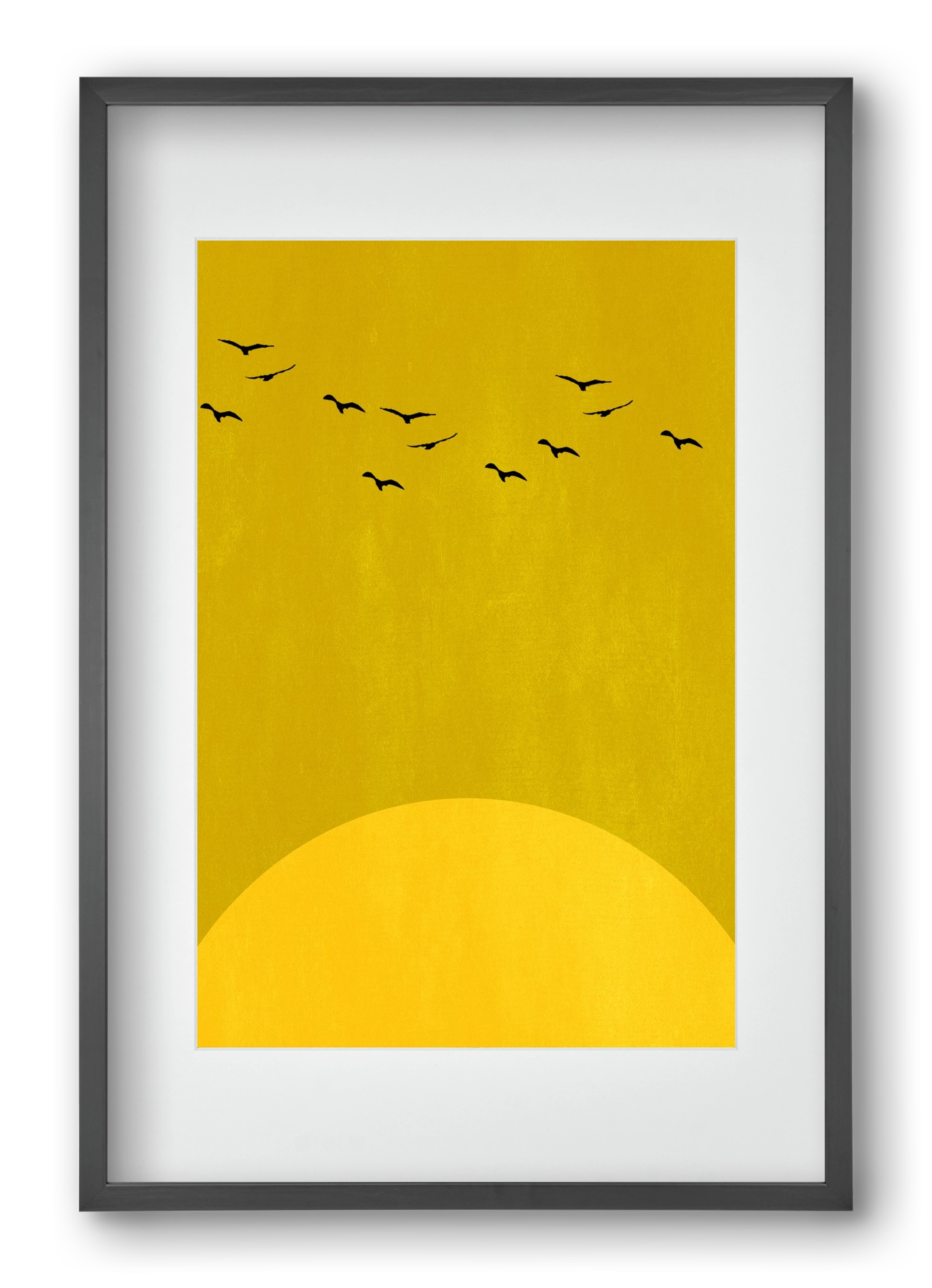 Sundance, 40x60 cm (30x45 cm), Fekete keret, paszpartuval