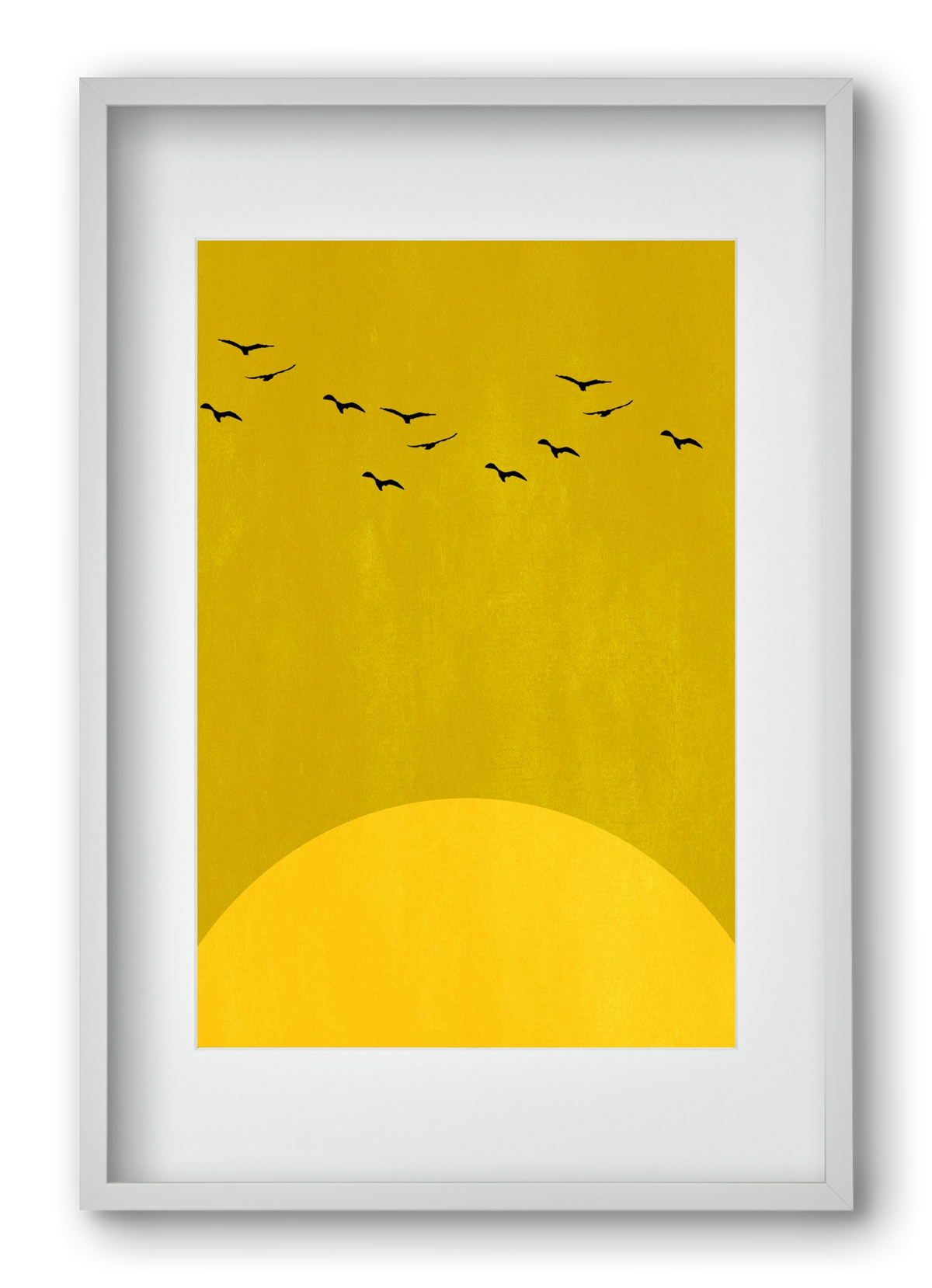 Sundance, 40x60 cm (30x45 cm), Fehér keret, paszpartuval