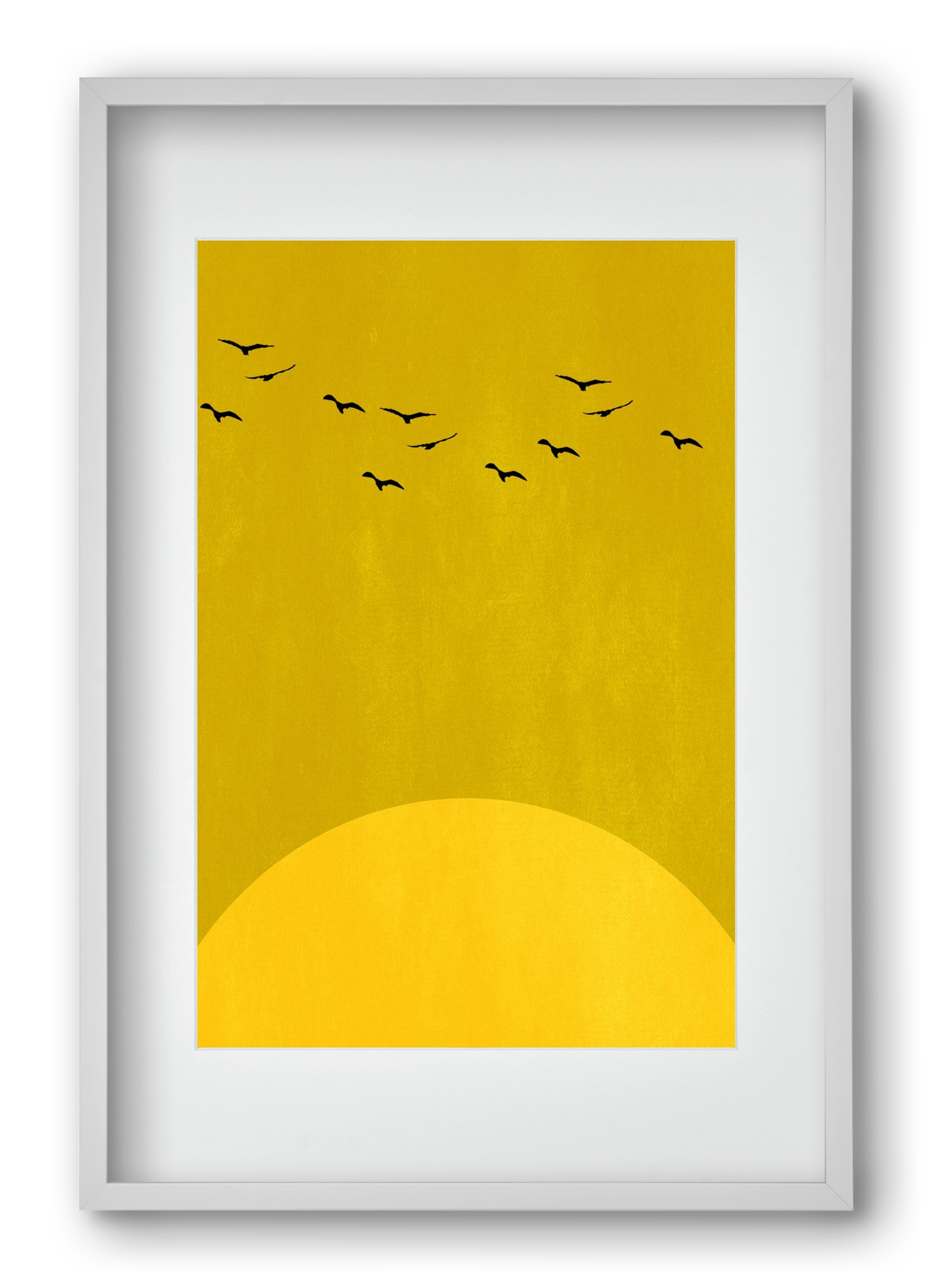 Sundance, 40x60 cm (30x45 cm), Fehér keret, paszpartuval