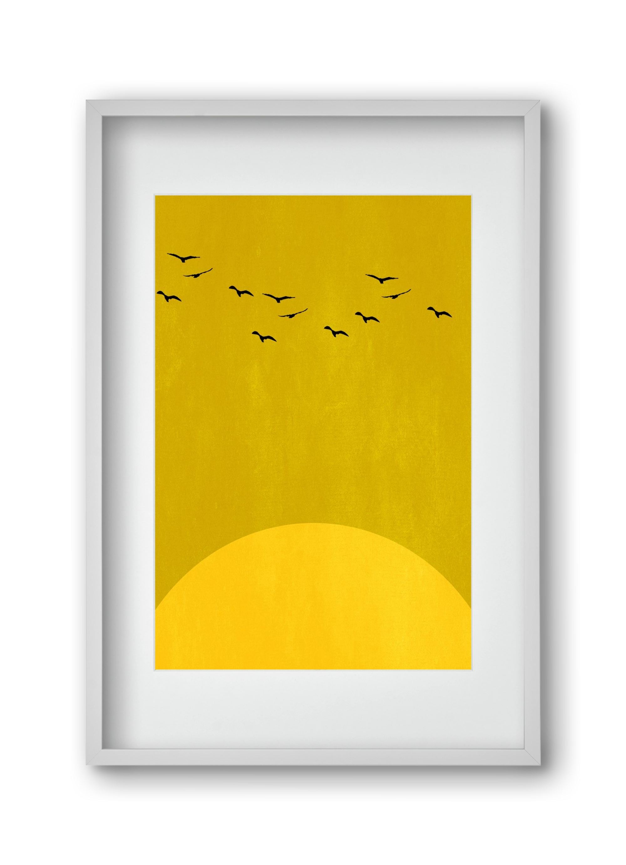 Sundance, 30x45 cm (20x30 cm), Fehér keret, paszpartuval