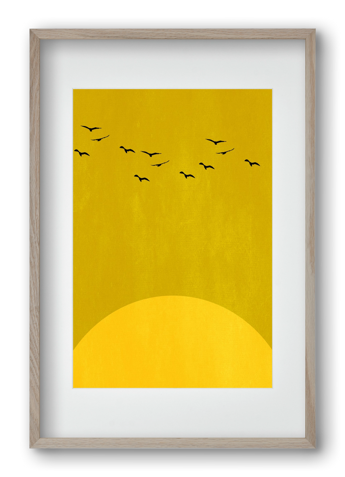 Sundance, 40x60 cm (30x45 cm), Tölgy keret, paszpartuval