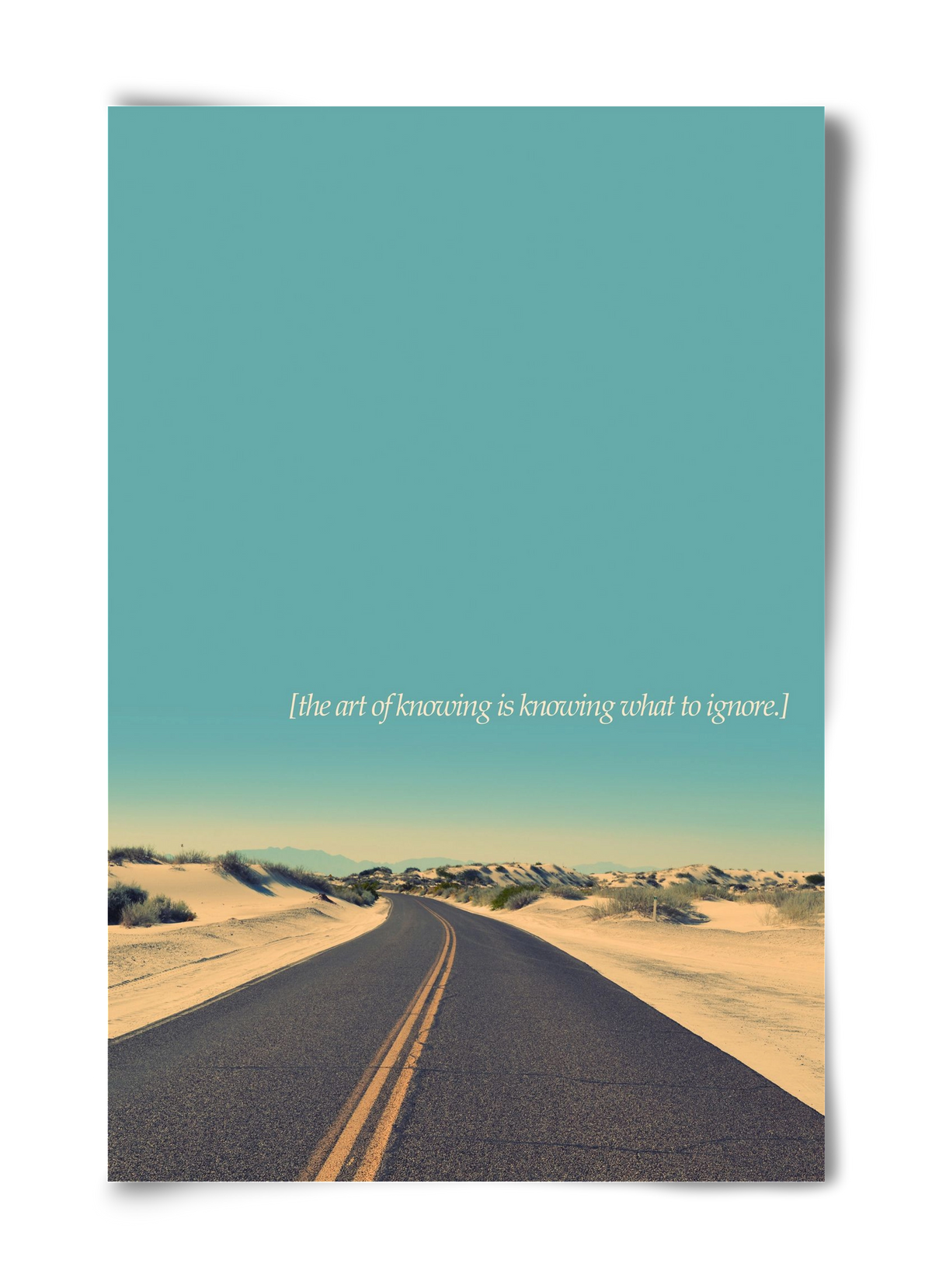 The art of knowing, 40x60 cm, Keret nélkül